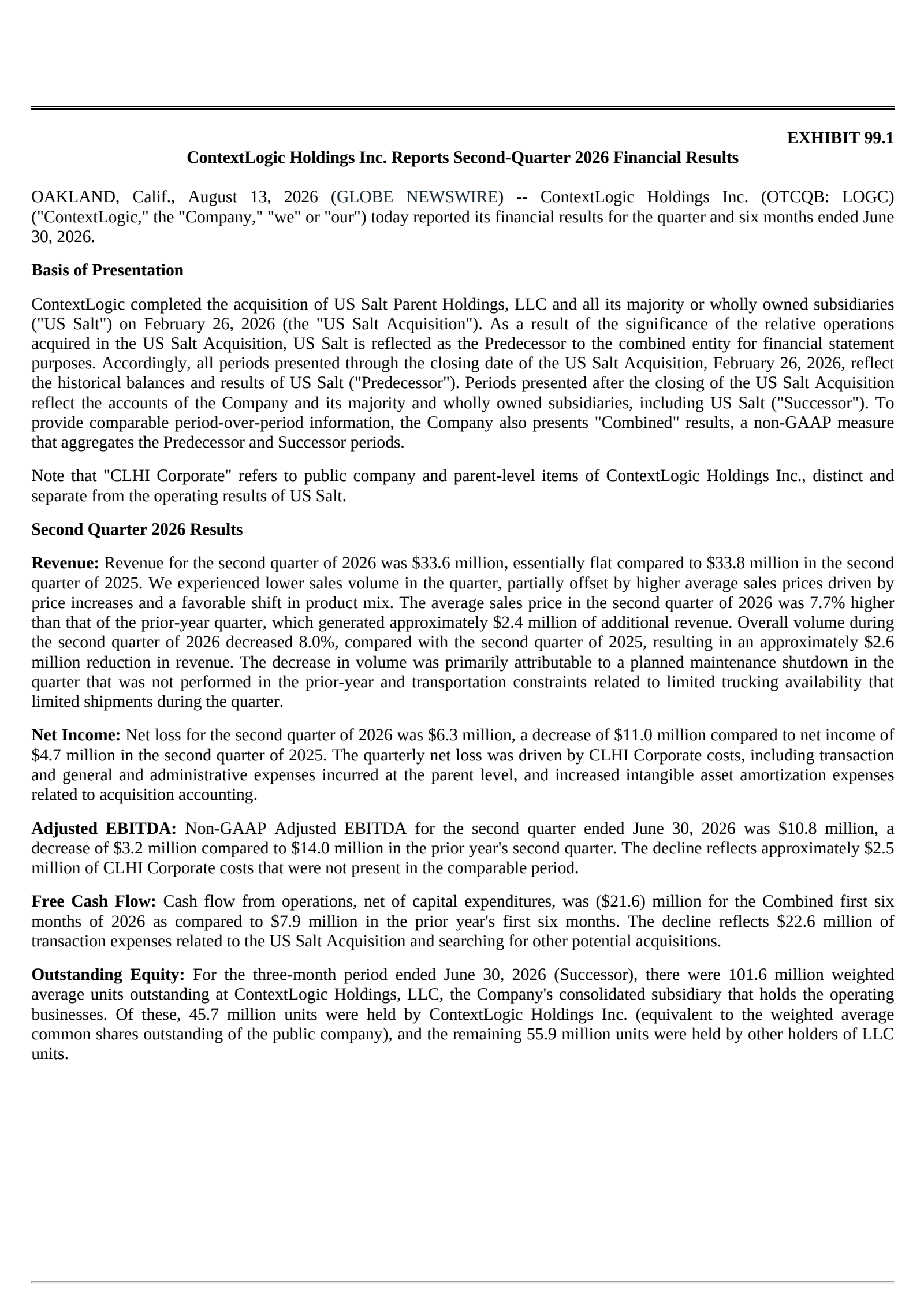 LogicBio Therapeutics' Q2 2026 Press Release