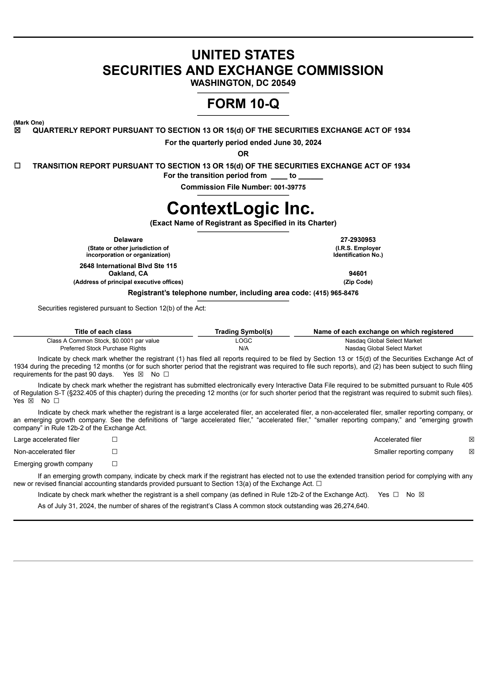 LogicBio Therapeutics' Q2 2024 Quarterly Report