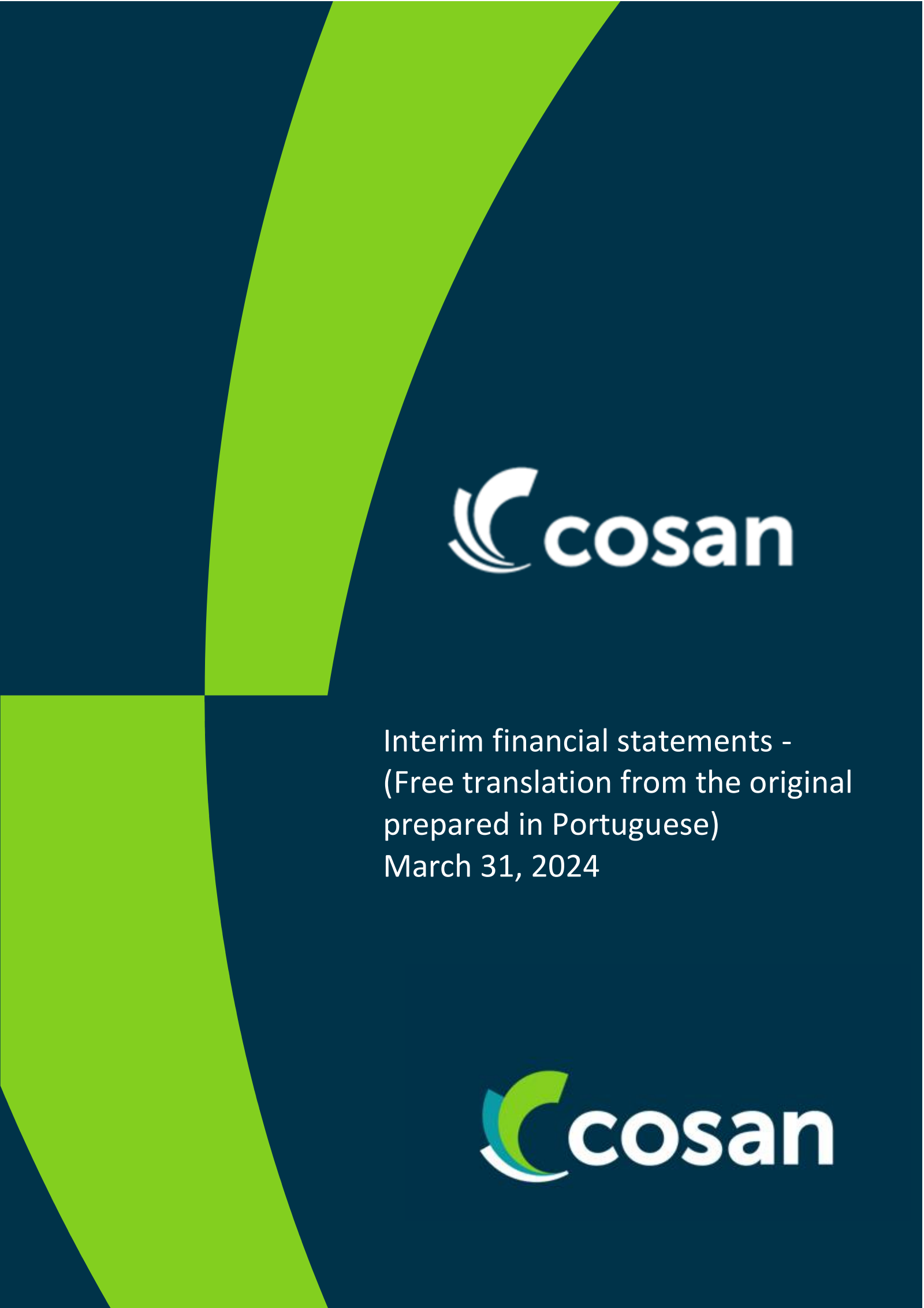 Cosan's Q1 2024 Interim report