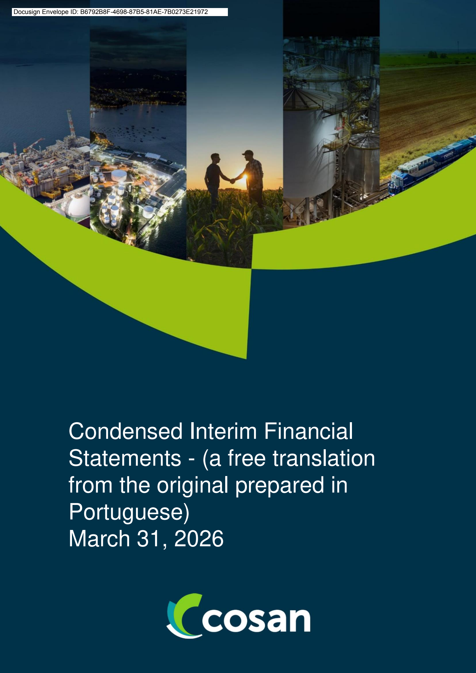 Cosan's Q1 2026 Interim report
