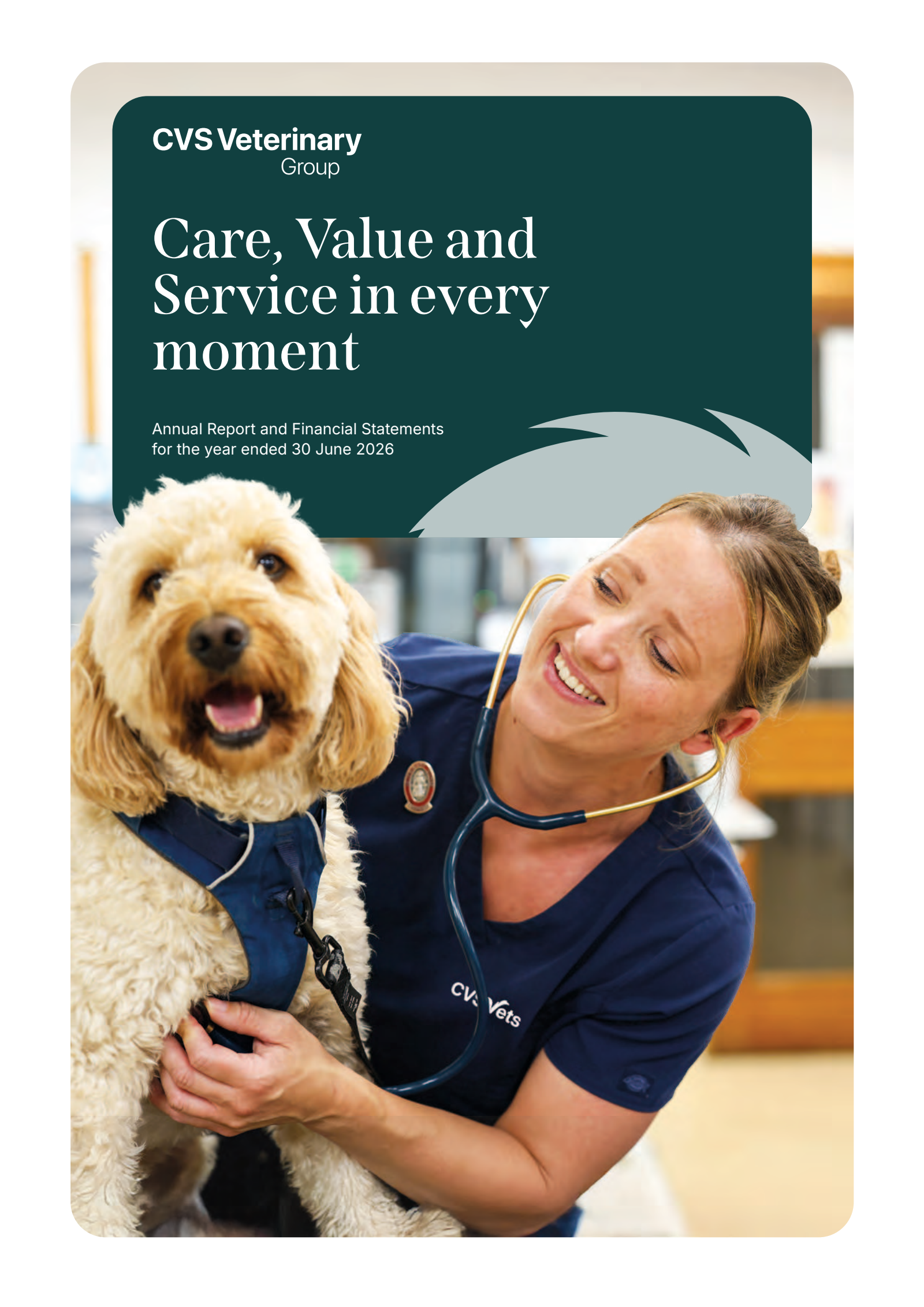 CVS Group's H2 2026 Pre recorded Annual report