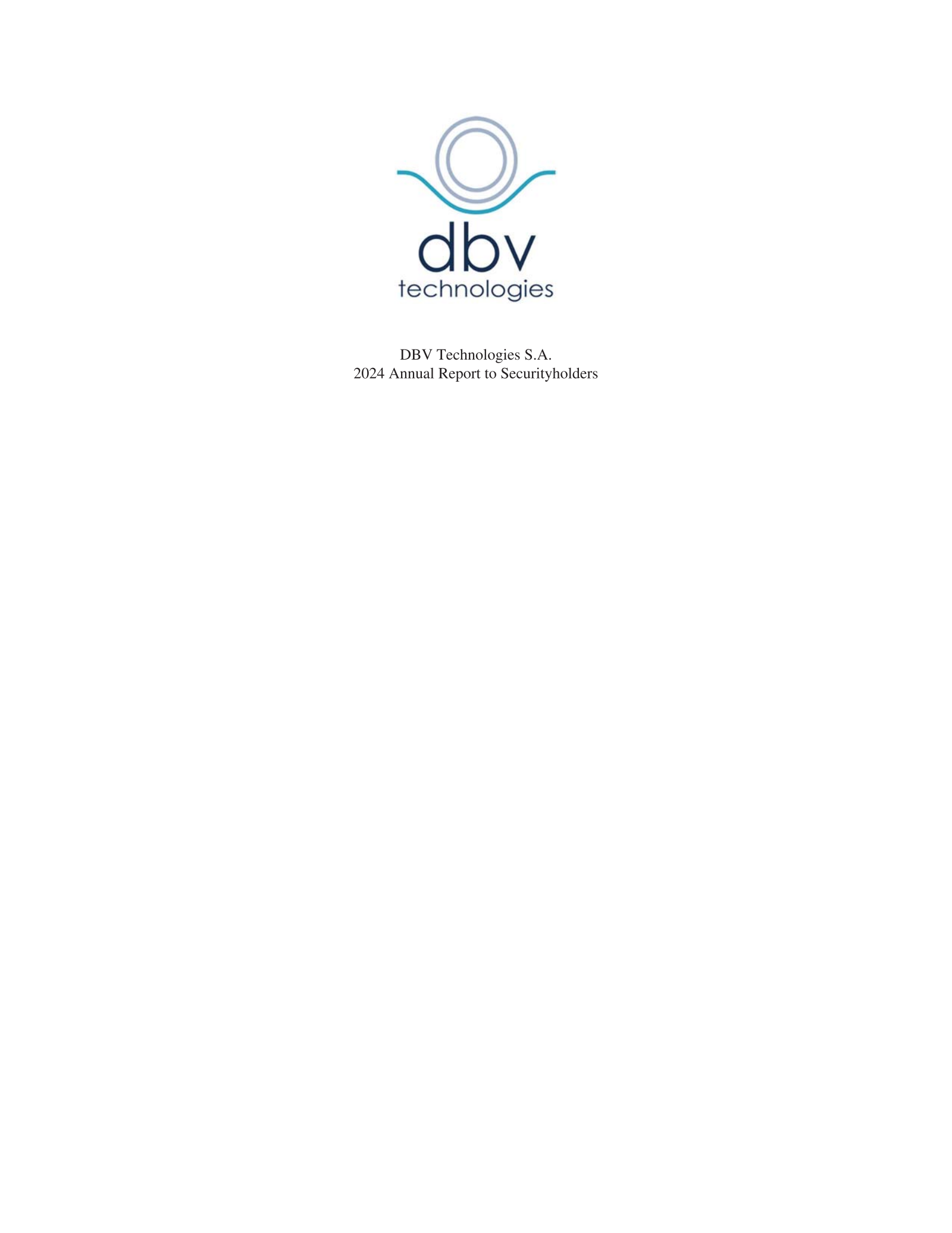 DBV Technologies' Q4 2024 Annual Report