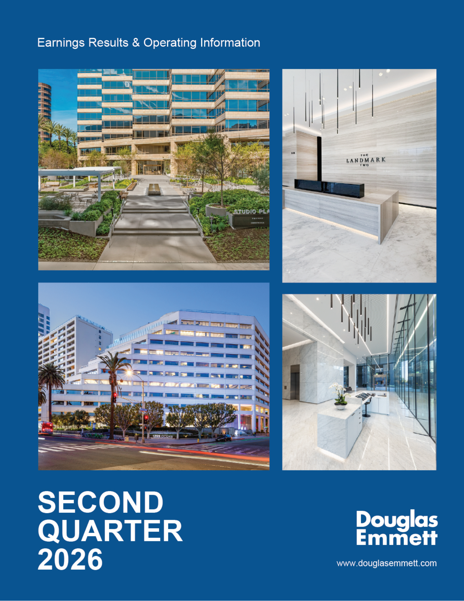 Douglas Emmett's Q2 2026 Press Release