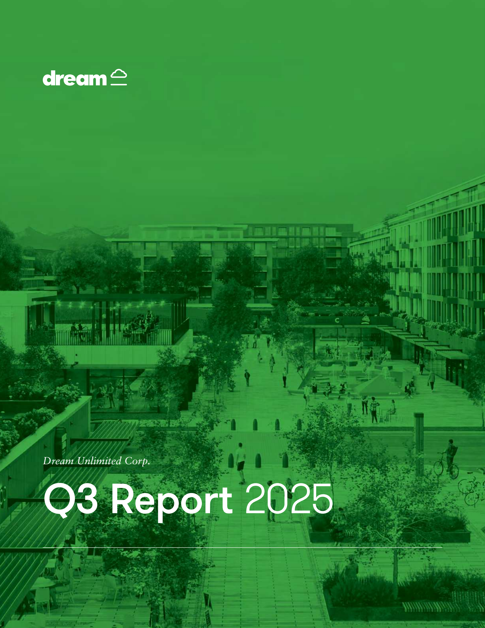 Dream Unlimited's Q3 2025 Interim report