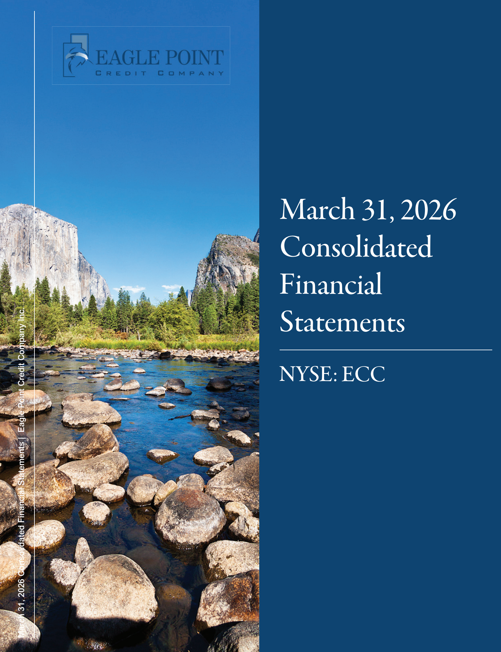 Eagle Point Credit's Q1 2026 Interim report