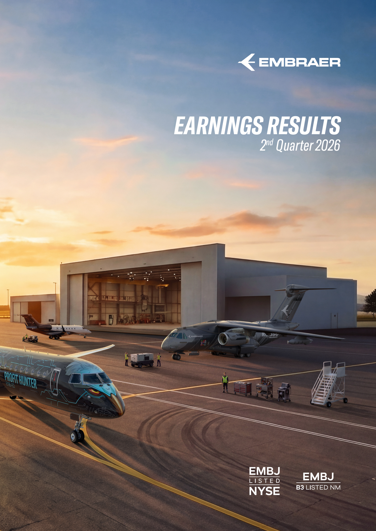 Embraer-Empresa Brasileira de Aeronautica's Q2 2026 Press Release
