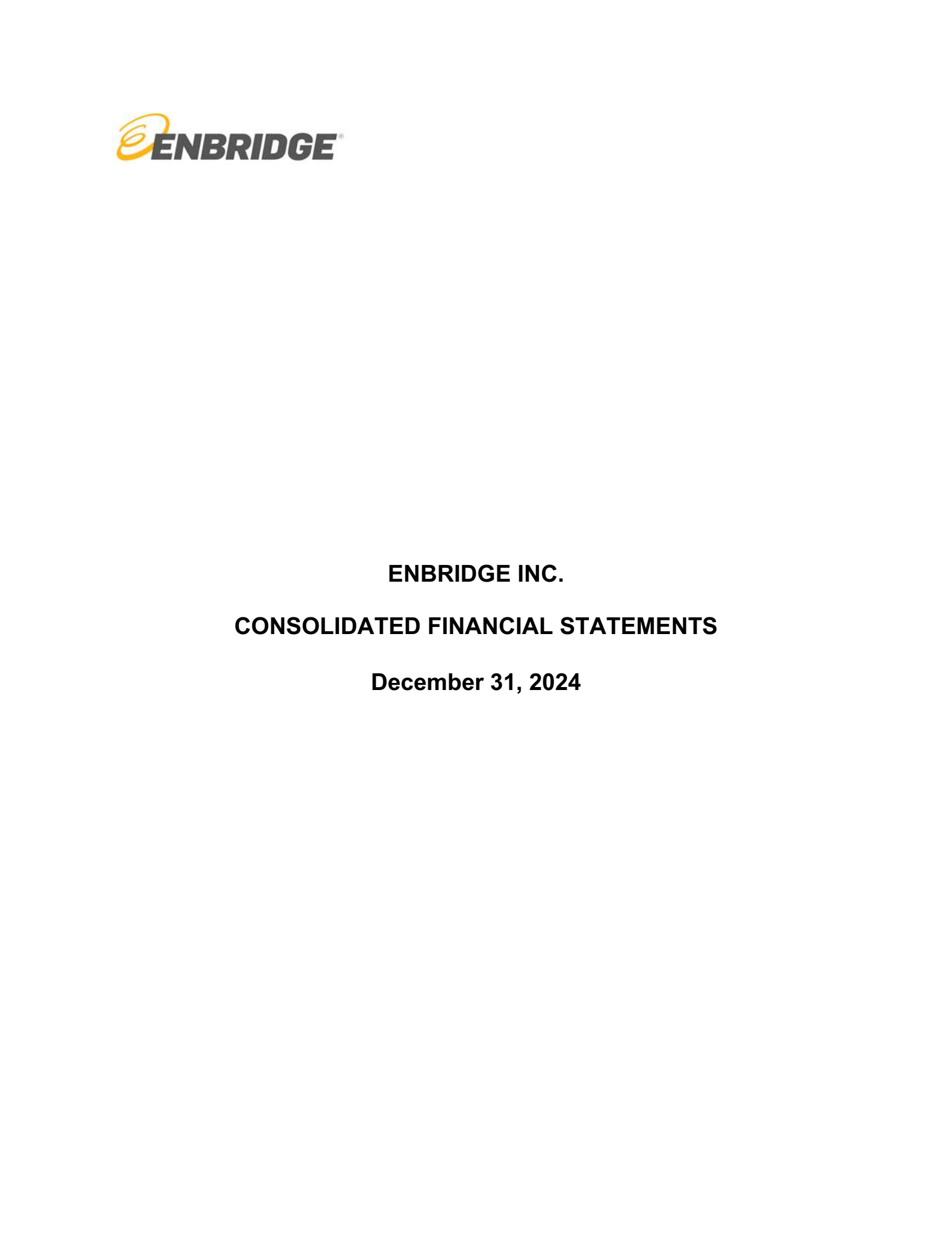 Enbridge's Q4 2024 Interim report