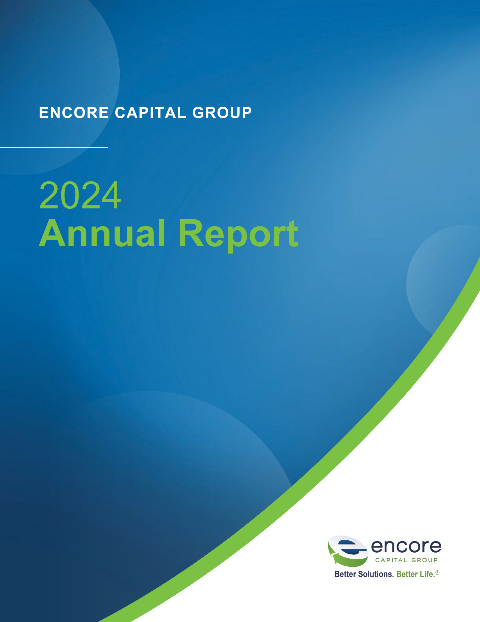 Encore Capital Group's Q4 2024 Annual report