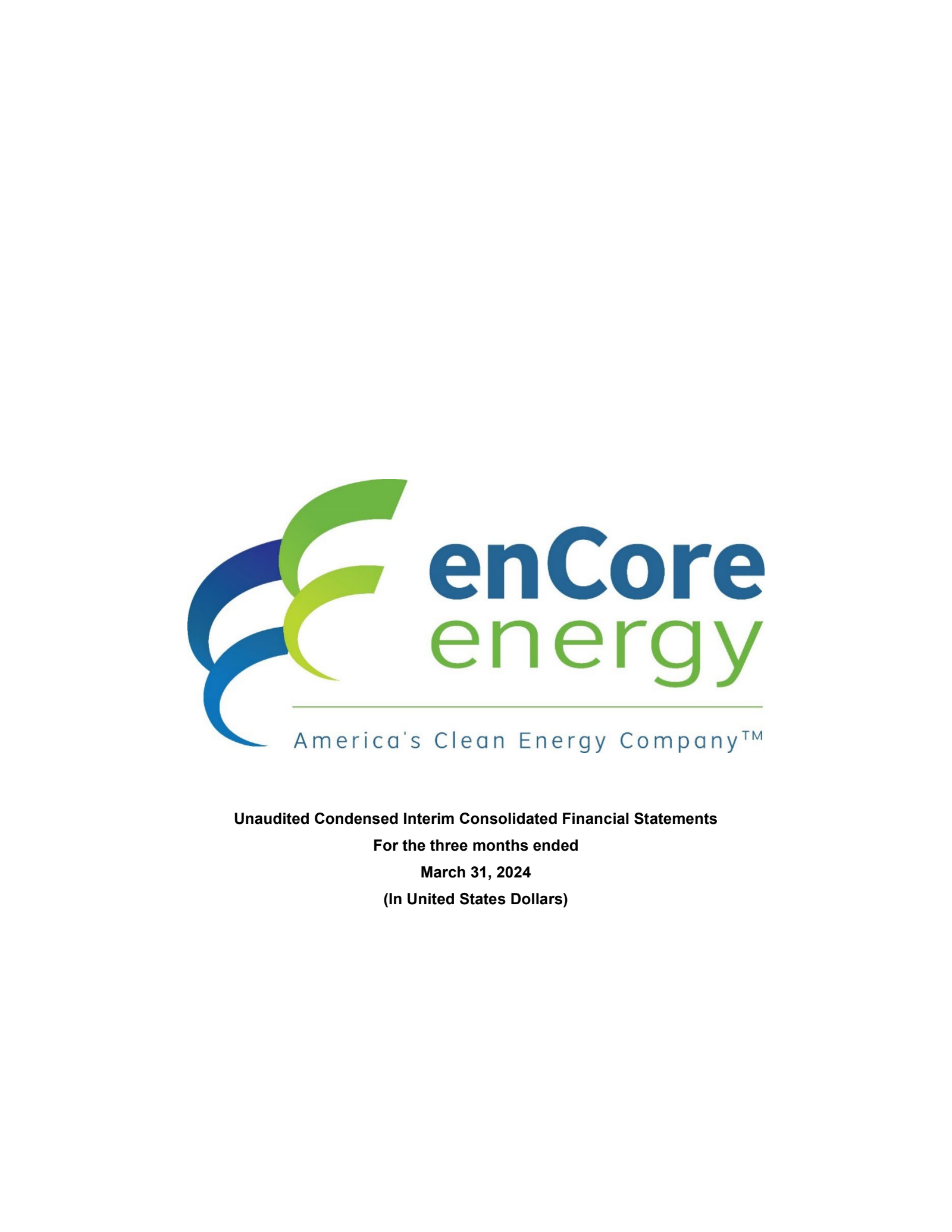 enCore Energy's Q1 2024 Earnings Release