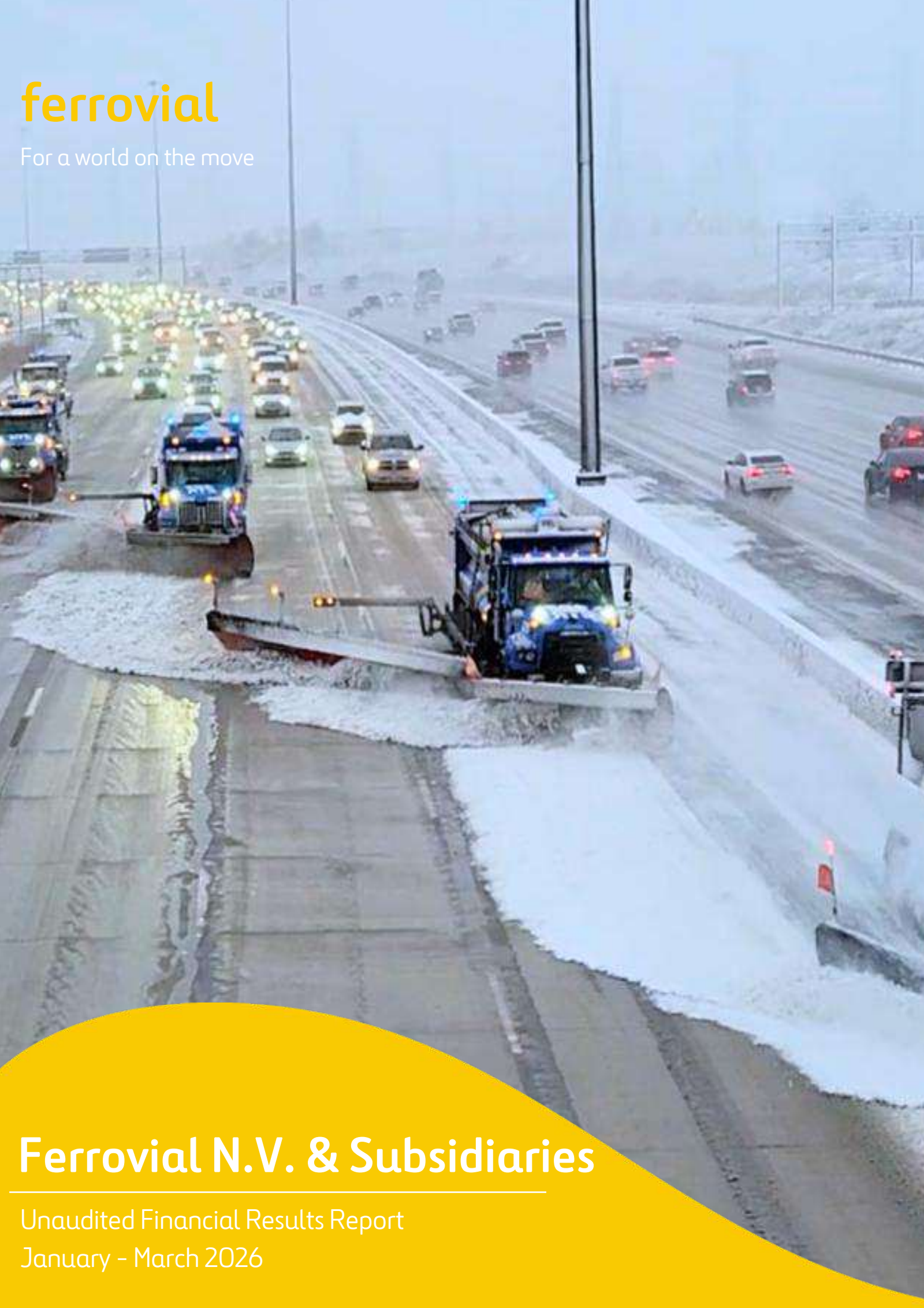 Ferrovial's Q1 2026 Interim report