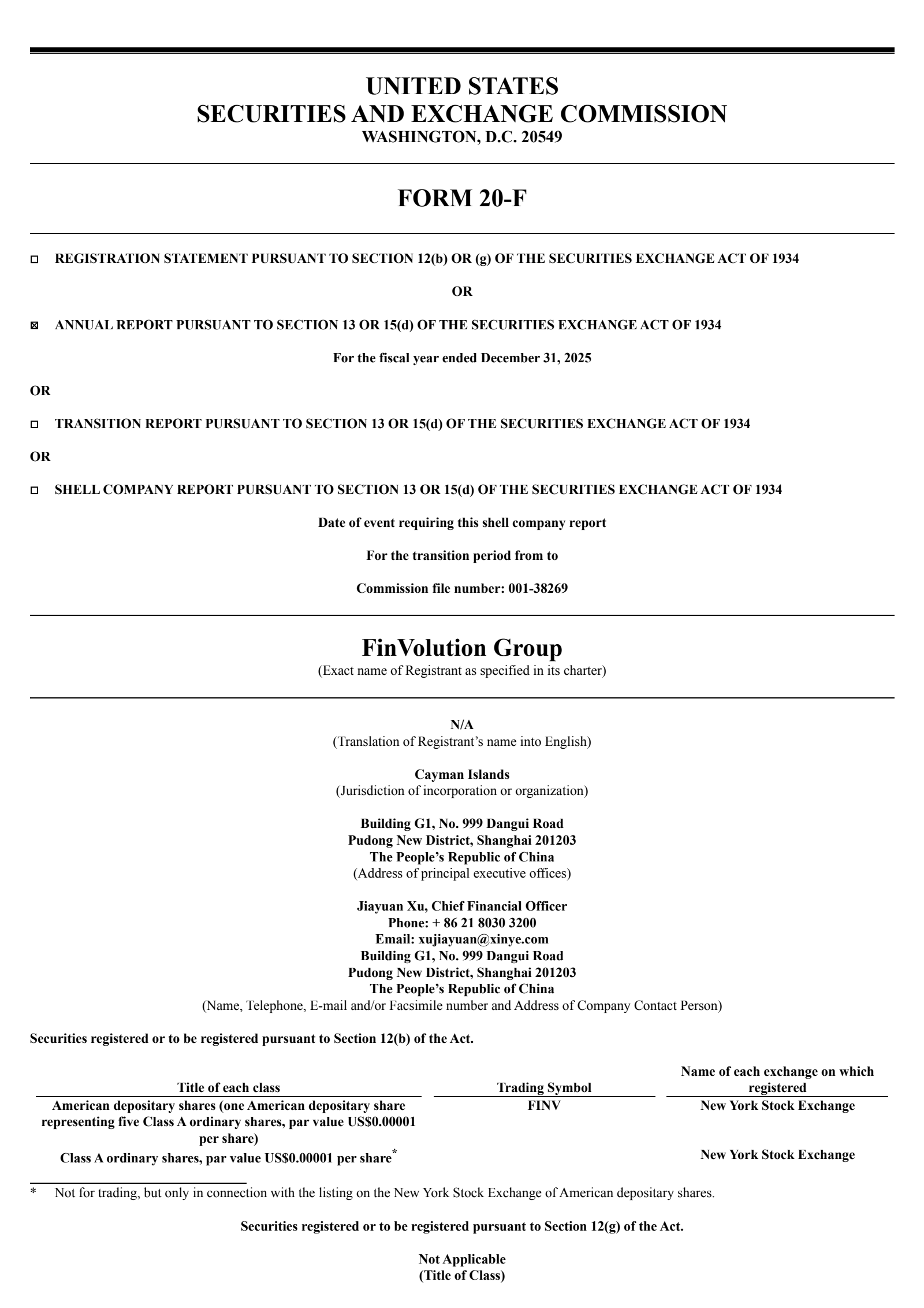 PPDAI Group's Q4 2025 Annual report