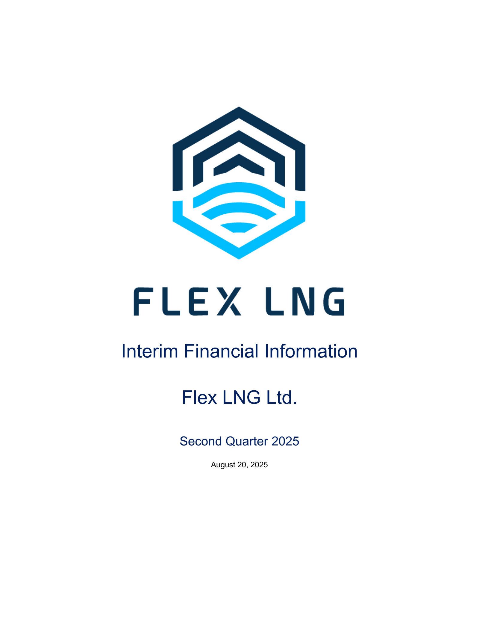 Flex LNG's Q2 2025 Interim report