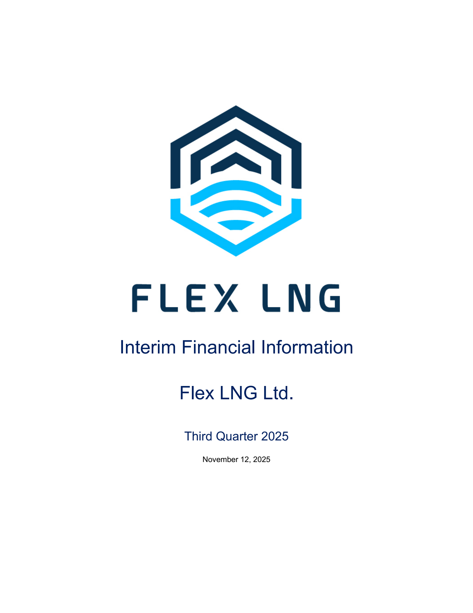 Flex LNG's Q3 2025 Interim Report