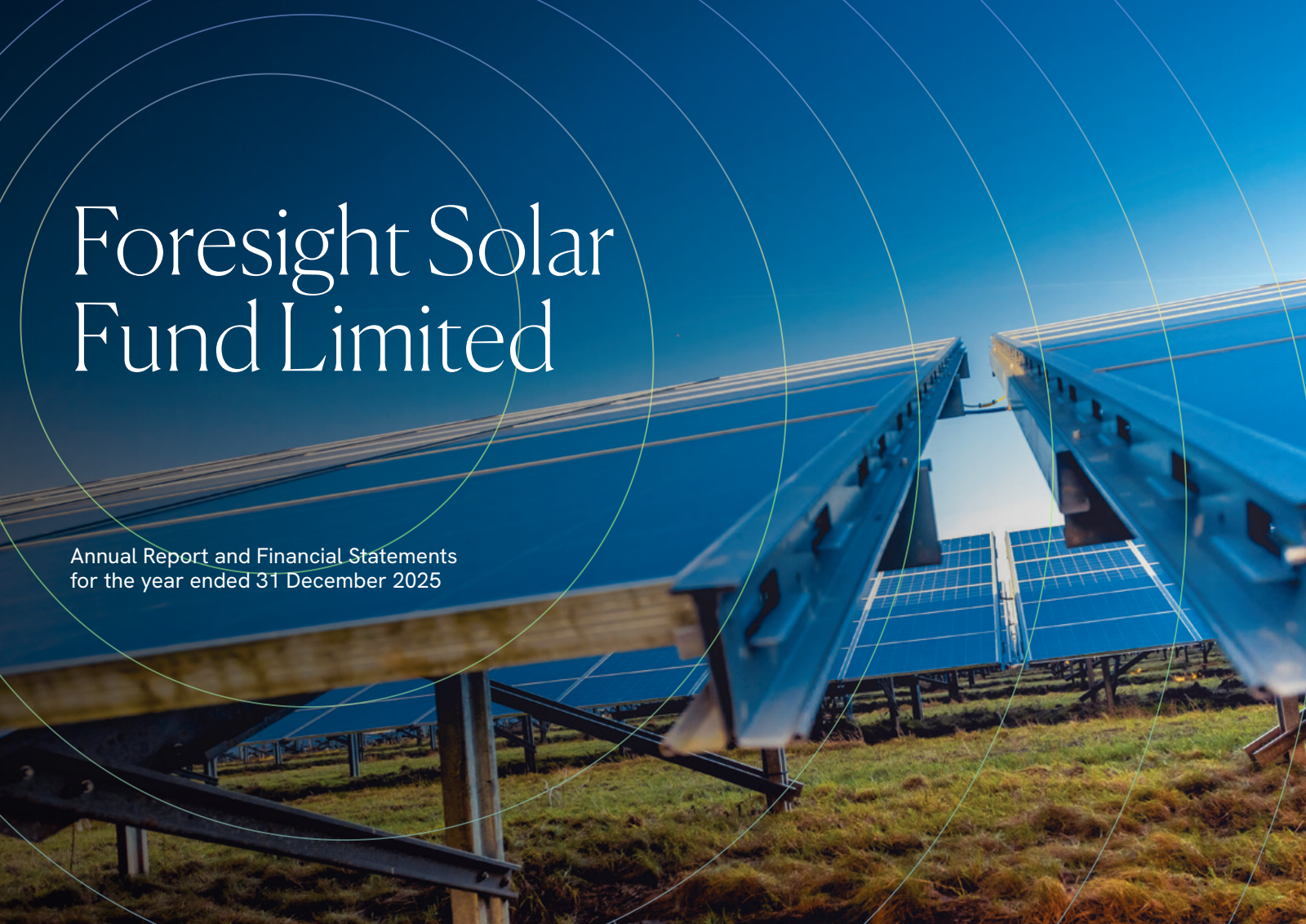 Foresight Solar's H2 2025 Annual report