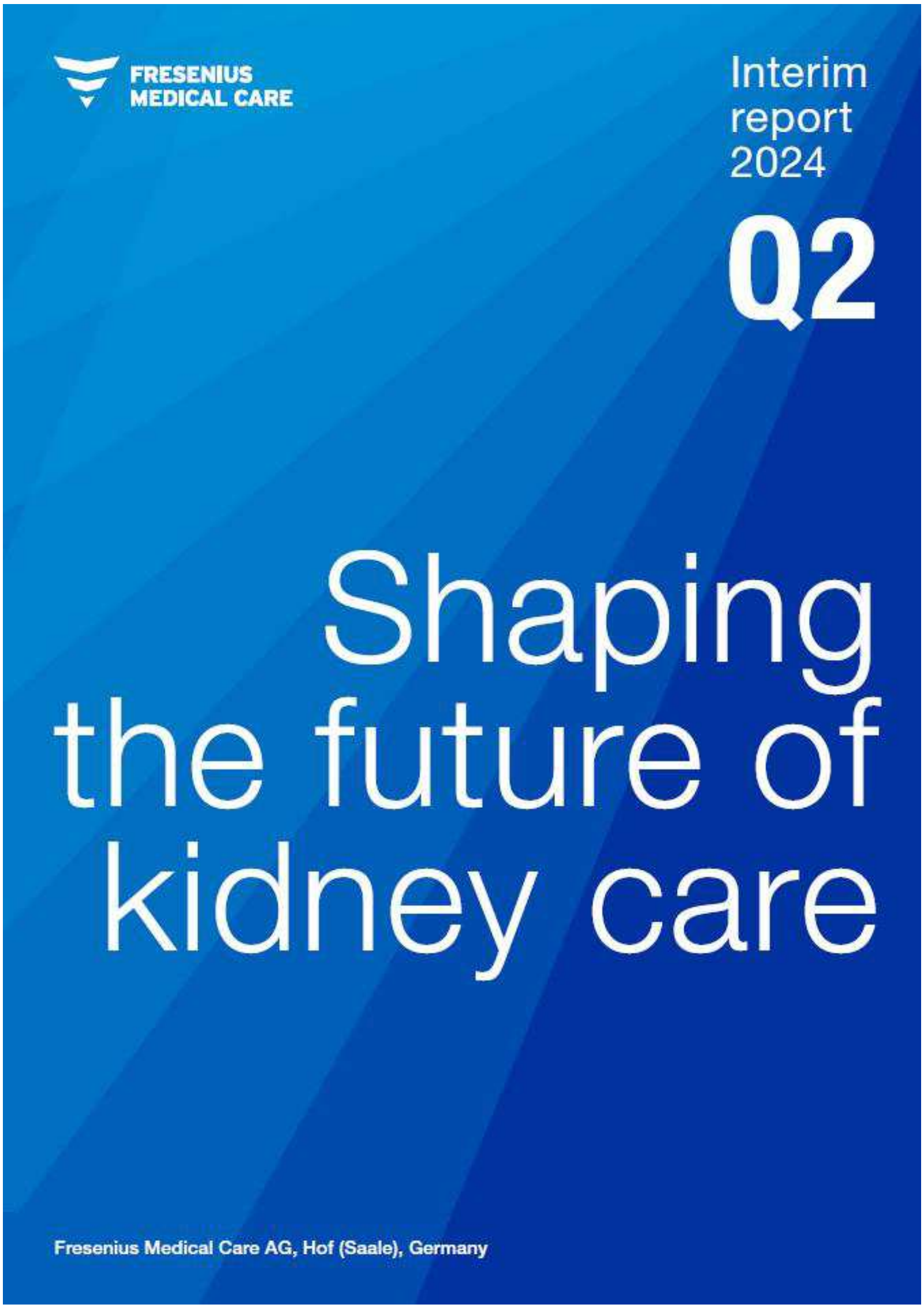 Fresenius Medical Care AG & Co. KGaA's Q2 2024 Interim Report