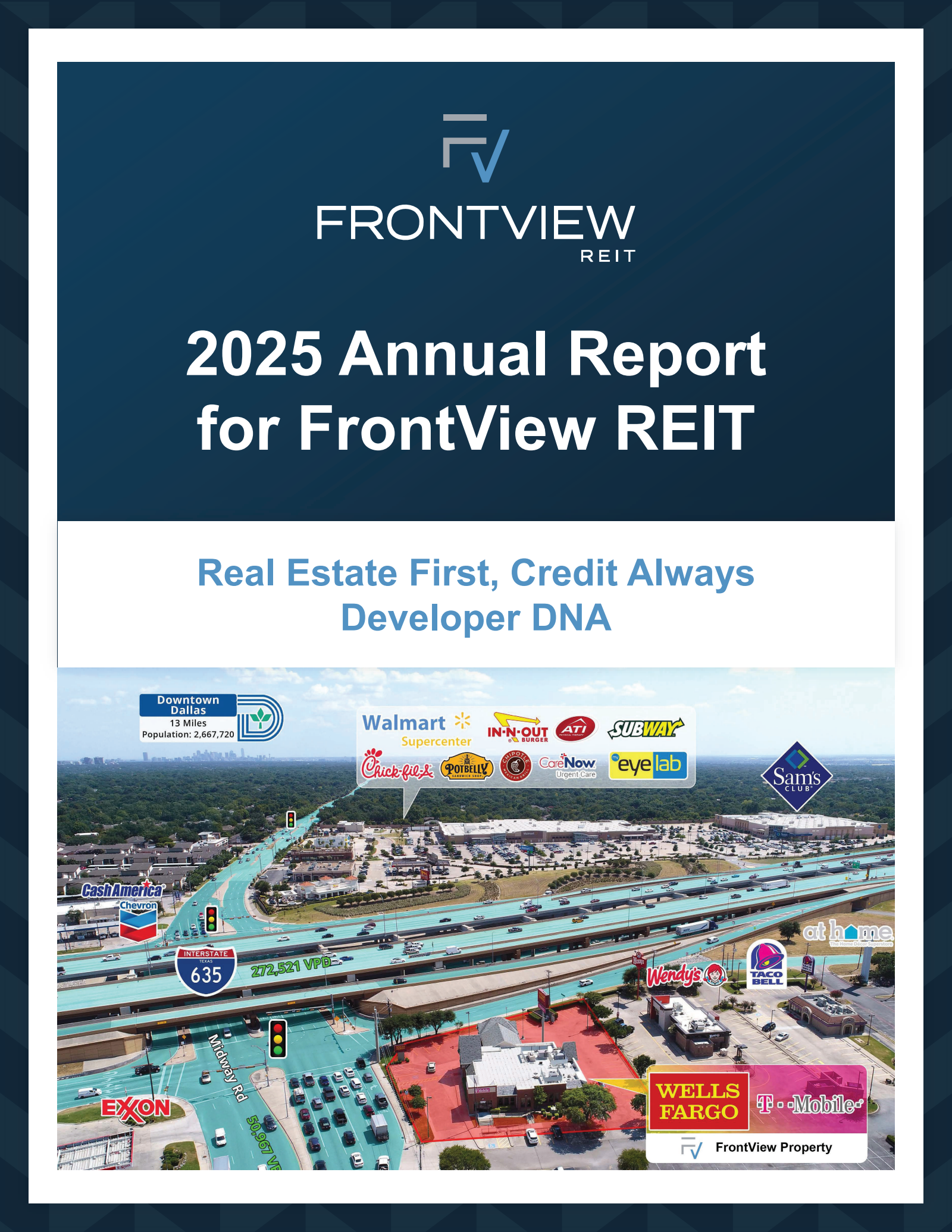 FrontView REIT's Q4 2025 Annual report