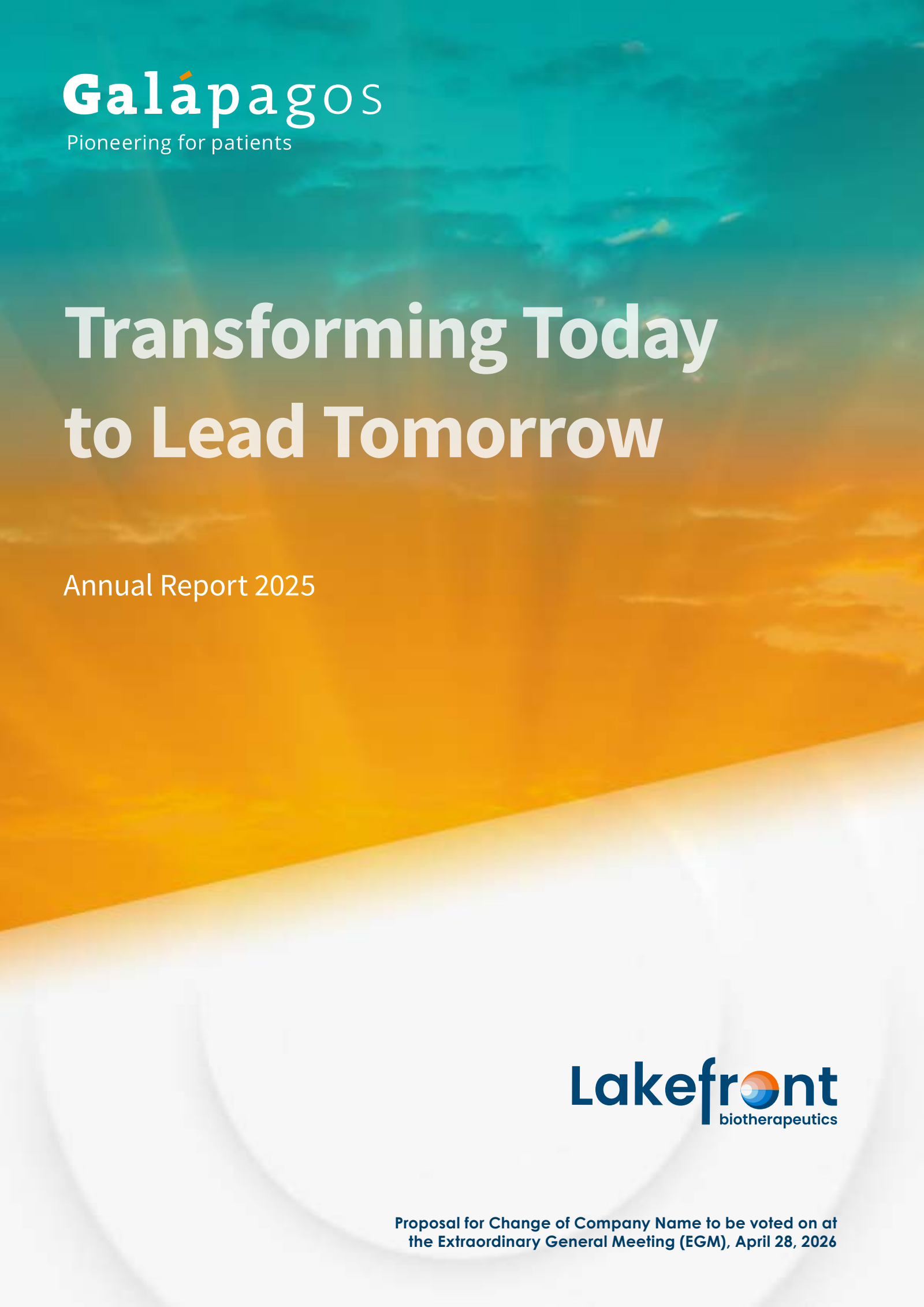 Lakefront Biotherapeutics American Depositary Shares' Q4 2025 Annual report