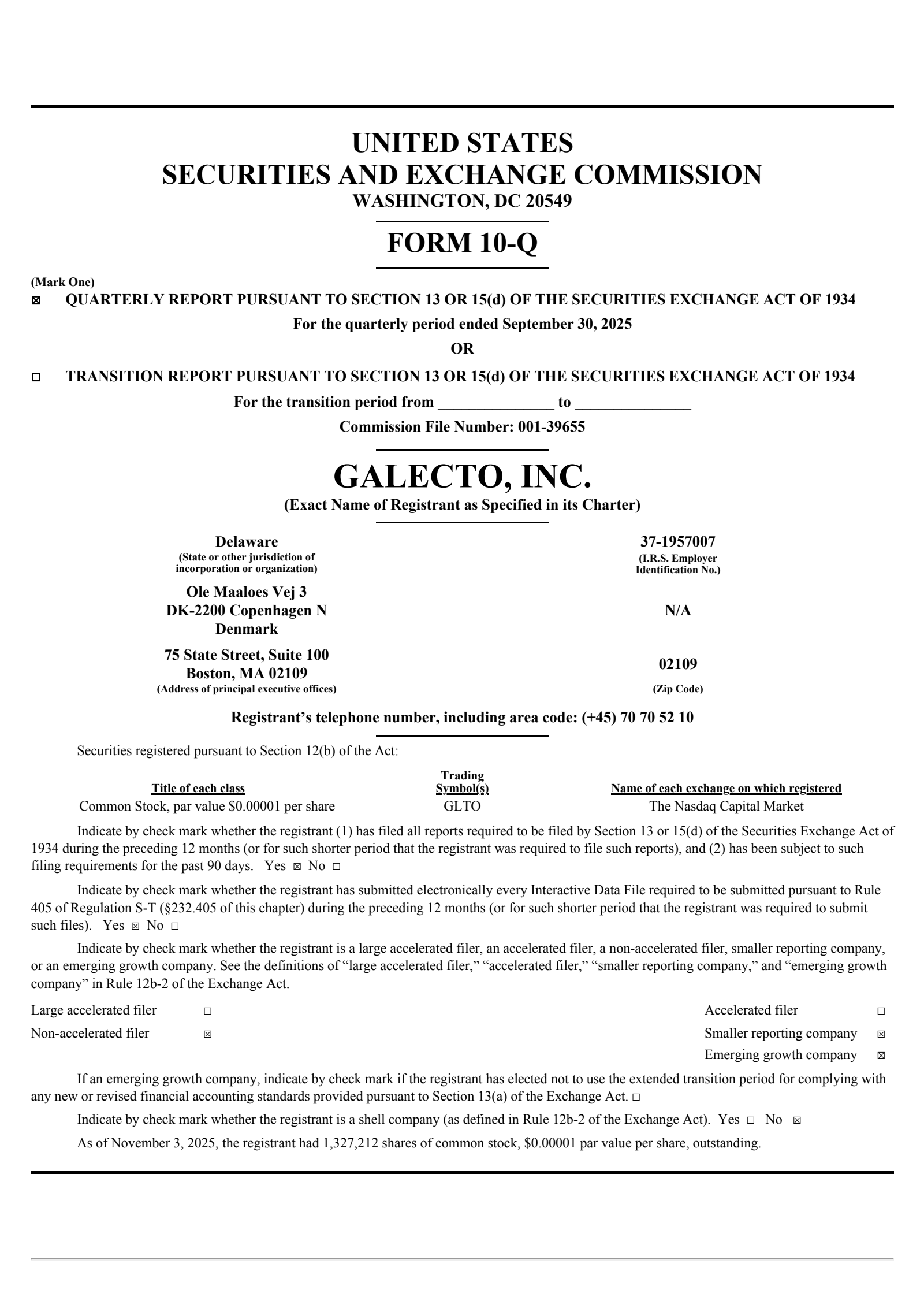 Damora Therapeutics, Inc. Common Stock's Q3 2025 Quarterly Report