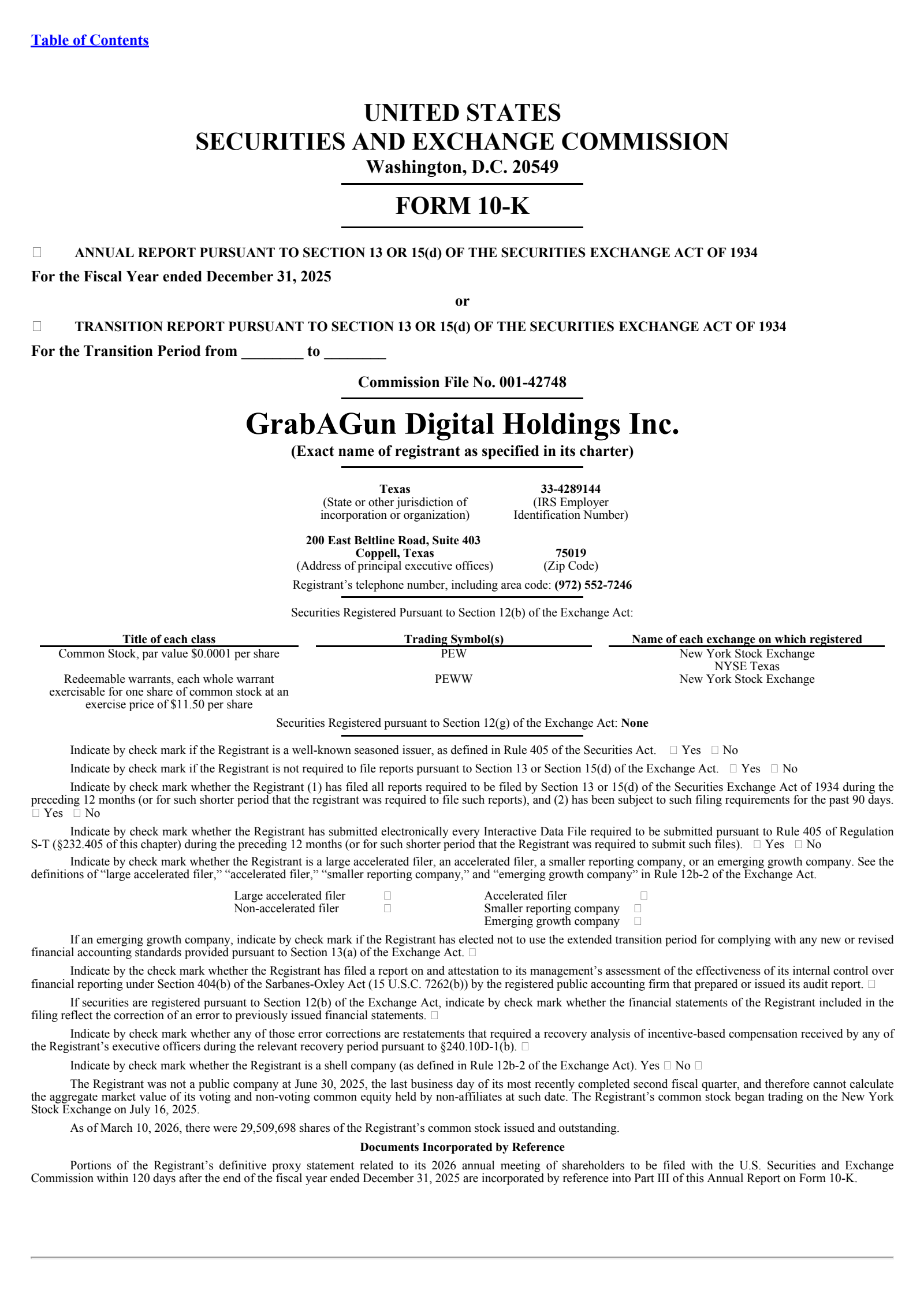 Grabagun Digital's Q4 2025 Annual report