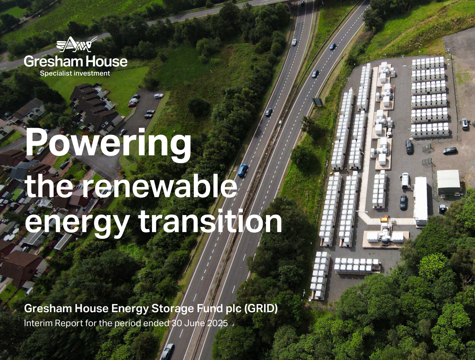 Gresham House Energy Storage's H1 2025 Interim Report