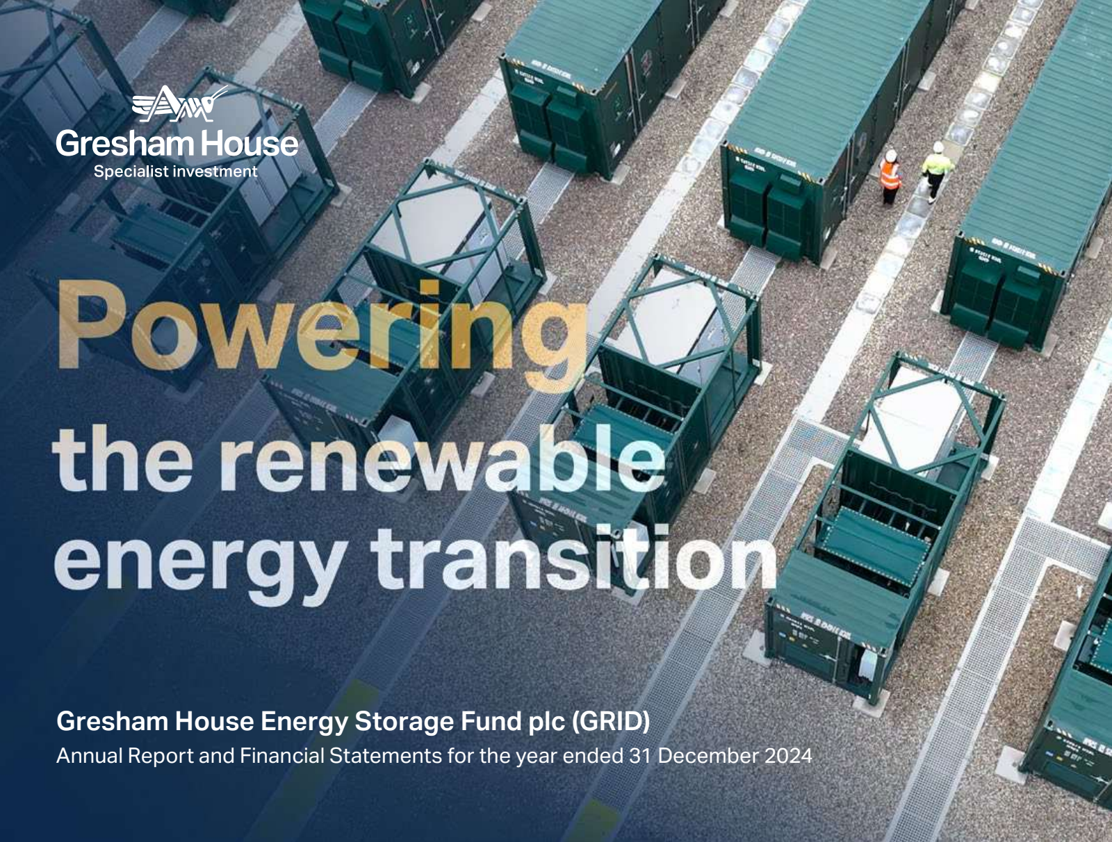 Gresham House Energy Storage's H2 2024 Annual report