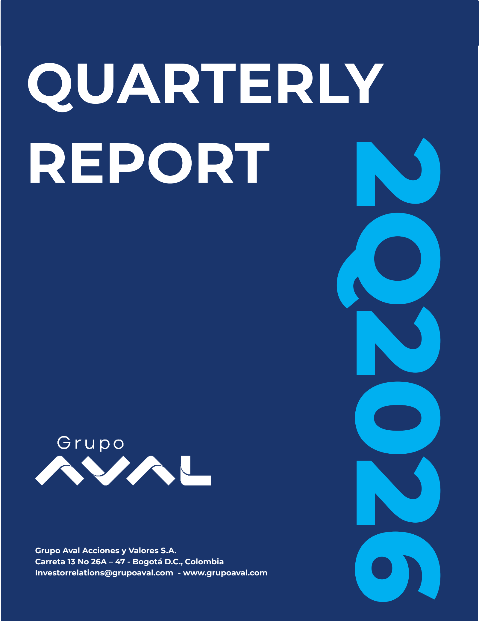 Grupo Aval Acciones y Valores' Q2 2026 Interim report