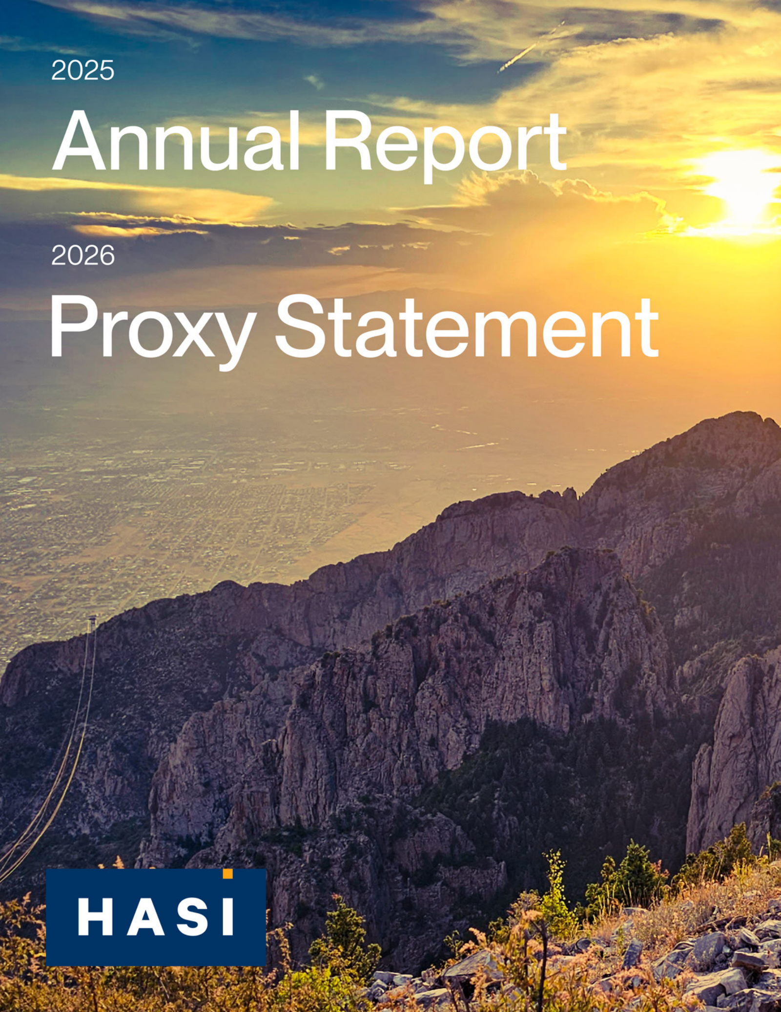 HA Sustainable Infrastructure Capital's Q4 2025 Annual report