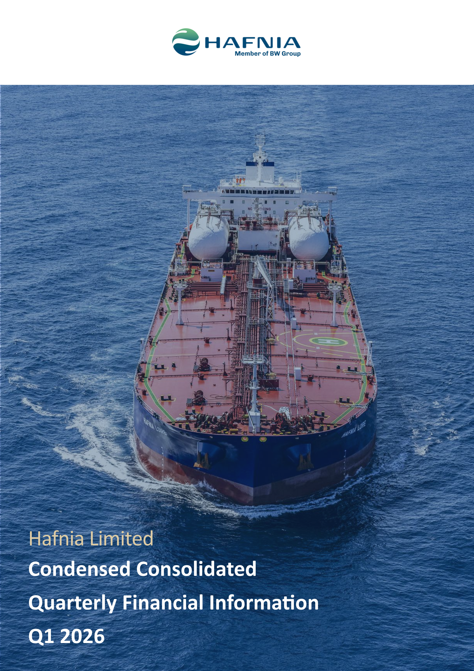 Hafnia's Q1 2026 Interim report