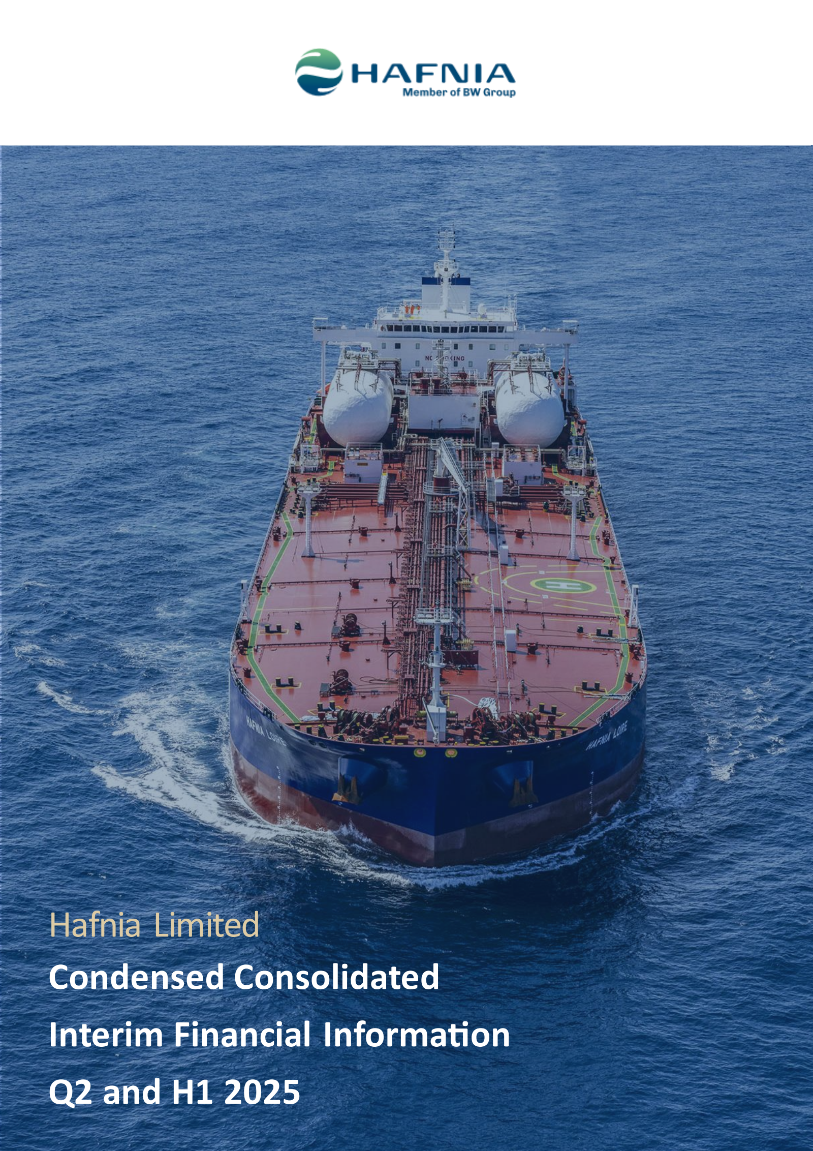 Hafnia's Q2 2025 Interim report