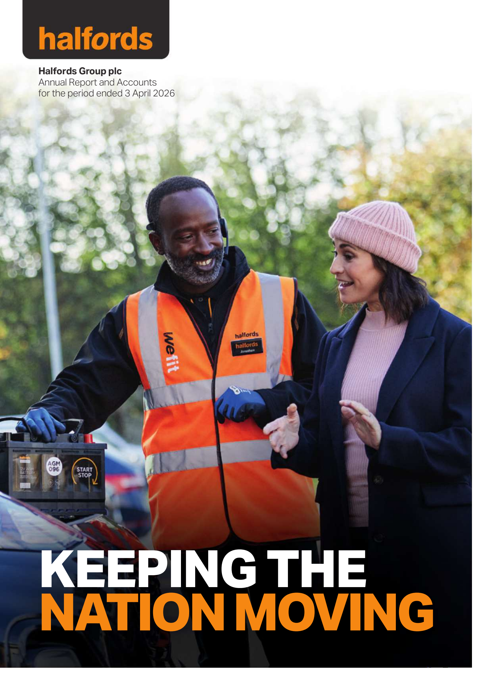 Halfords Group's H2 2026 Annual report