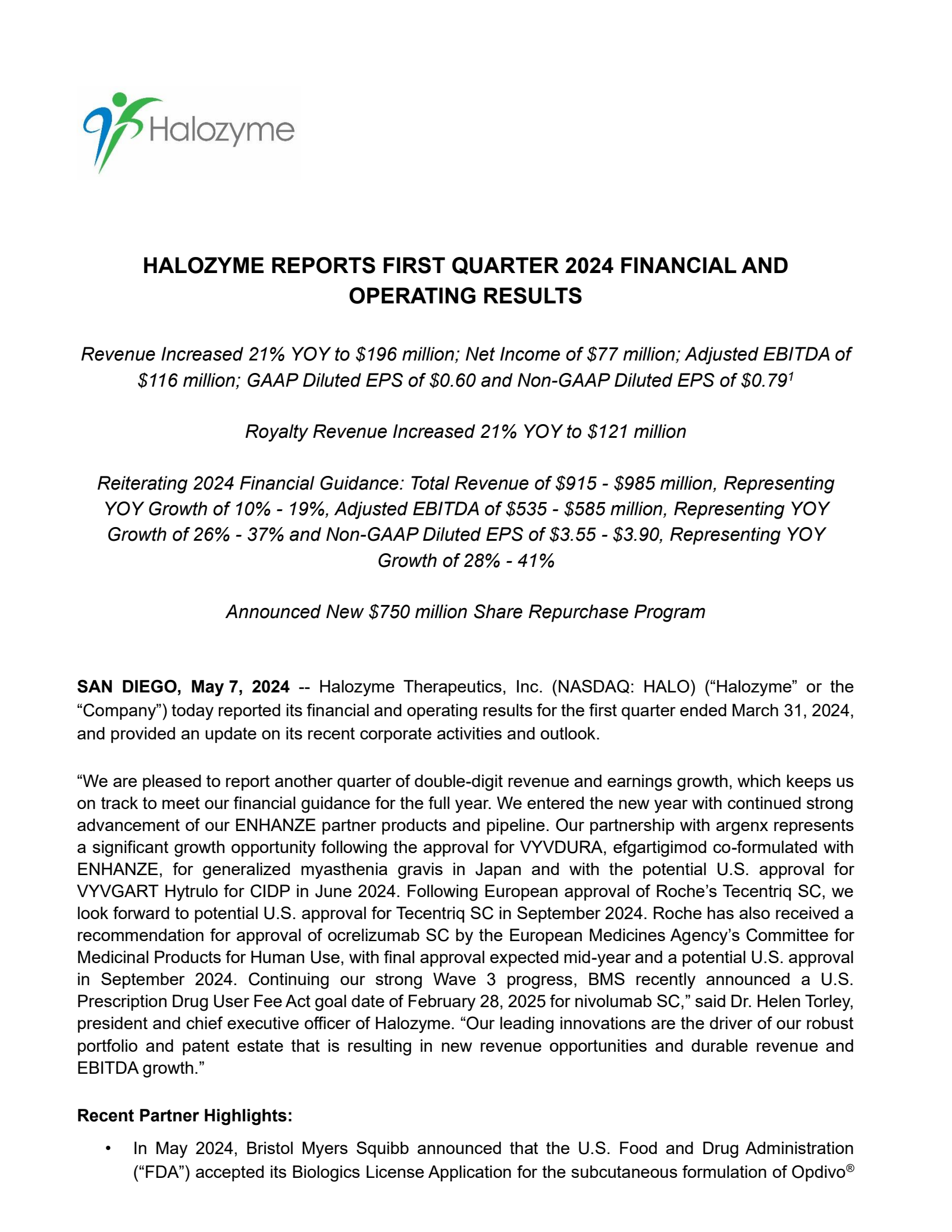 Raymond James' Q1 2024 Press Release