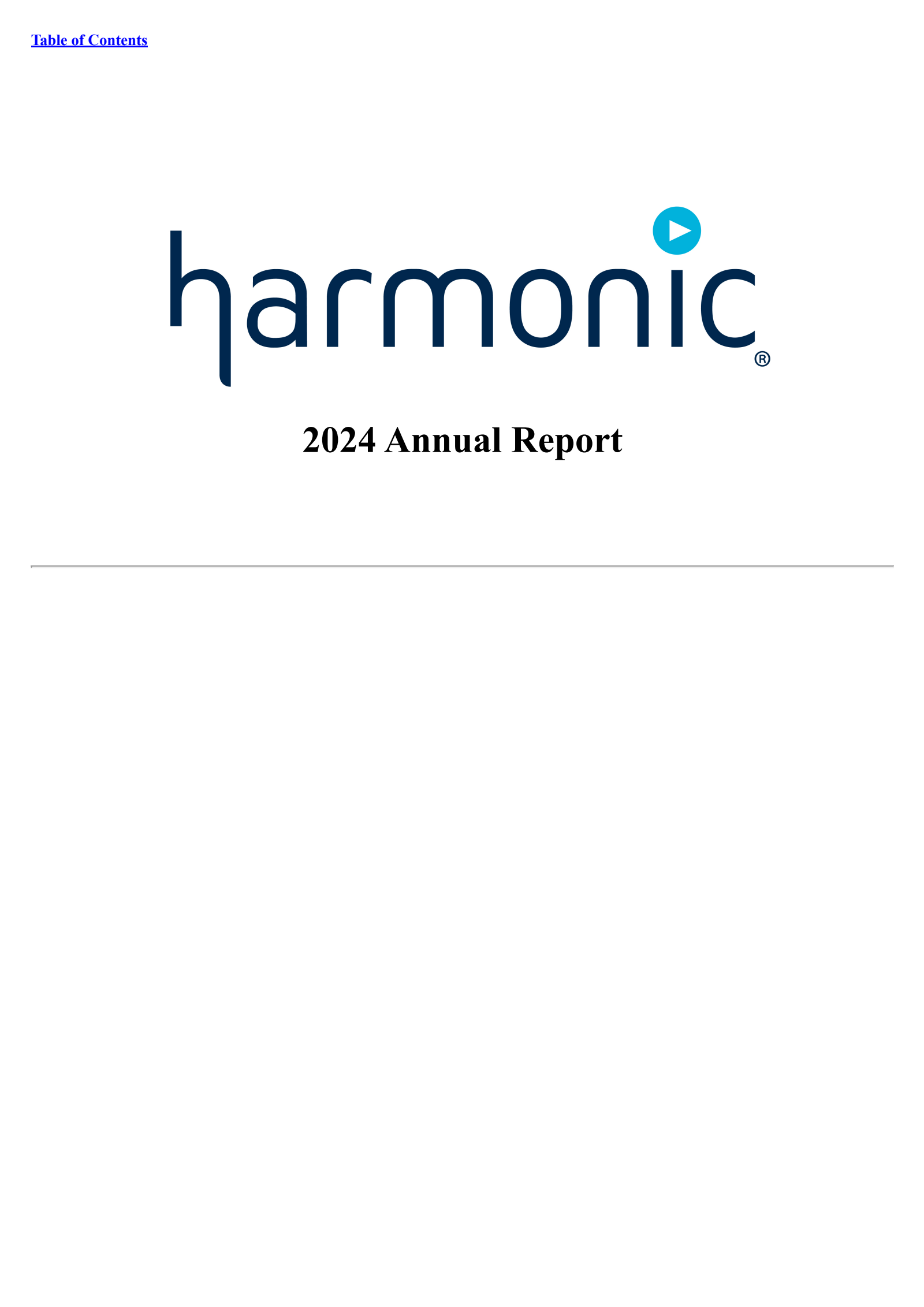 HLIT Q4 2024 Earnings Report on 2/10/2025