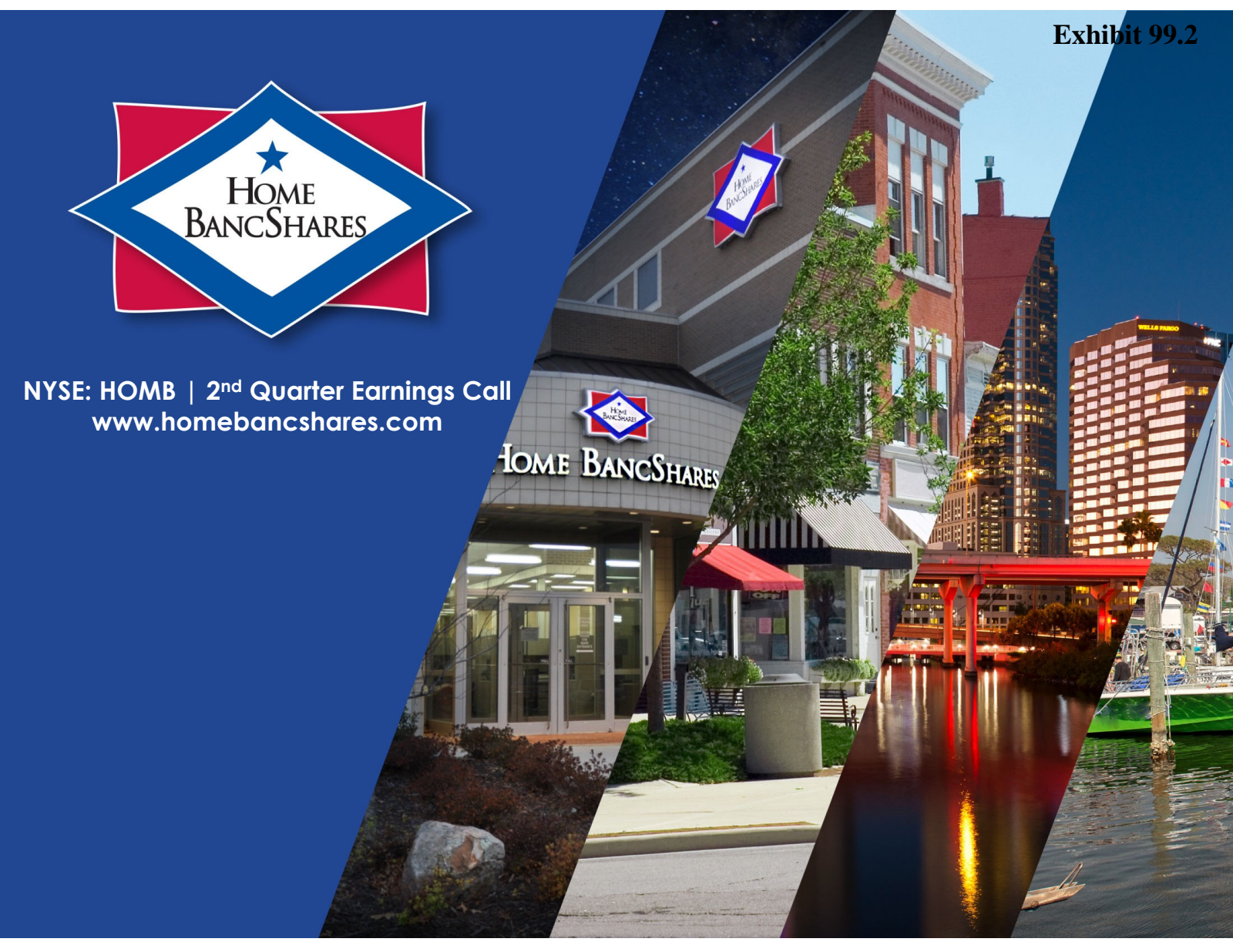 Home BancShares' Q2 2026 Press Release
