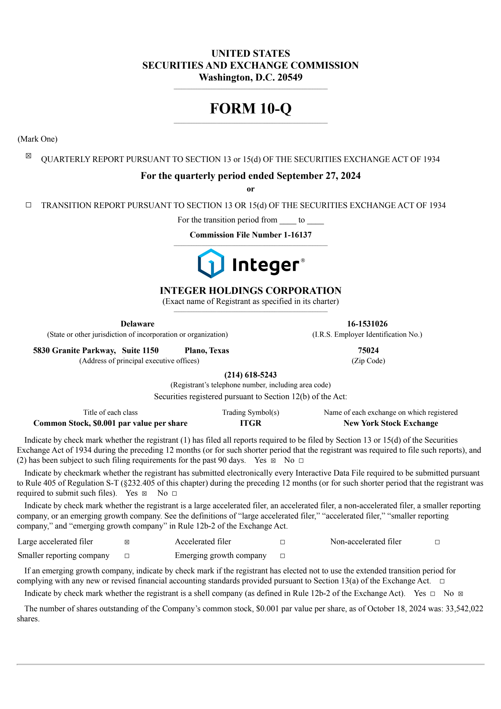 Monro's Q3 2024 Quarterly report