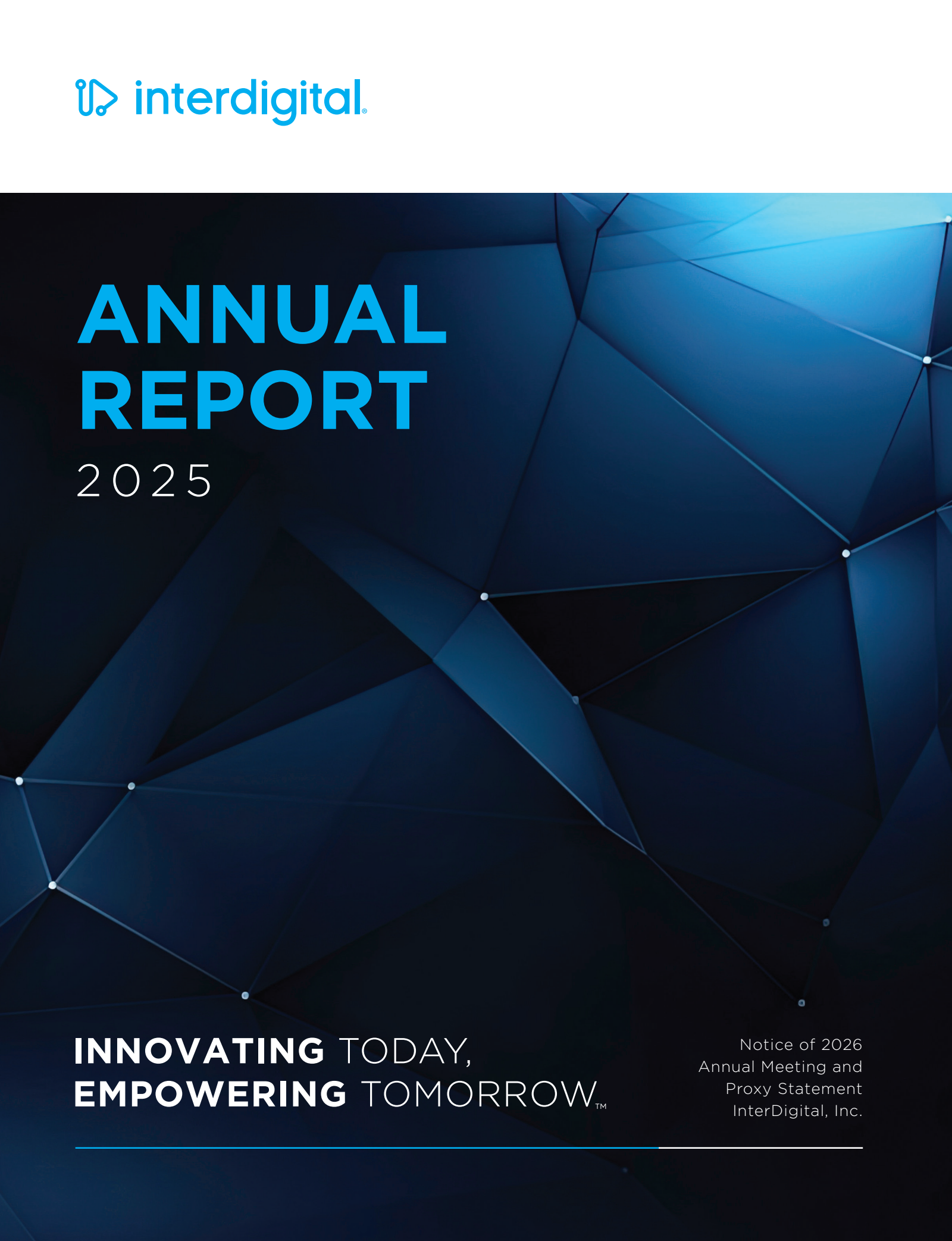 InterDigital's Q4 2025 Annual report