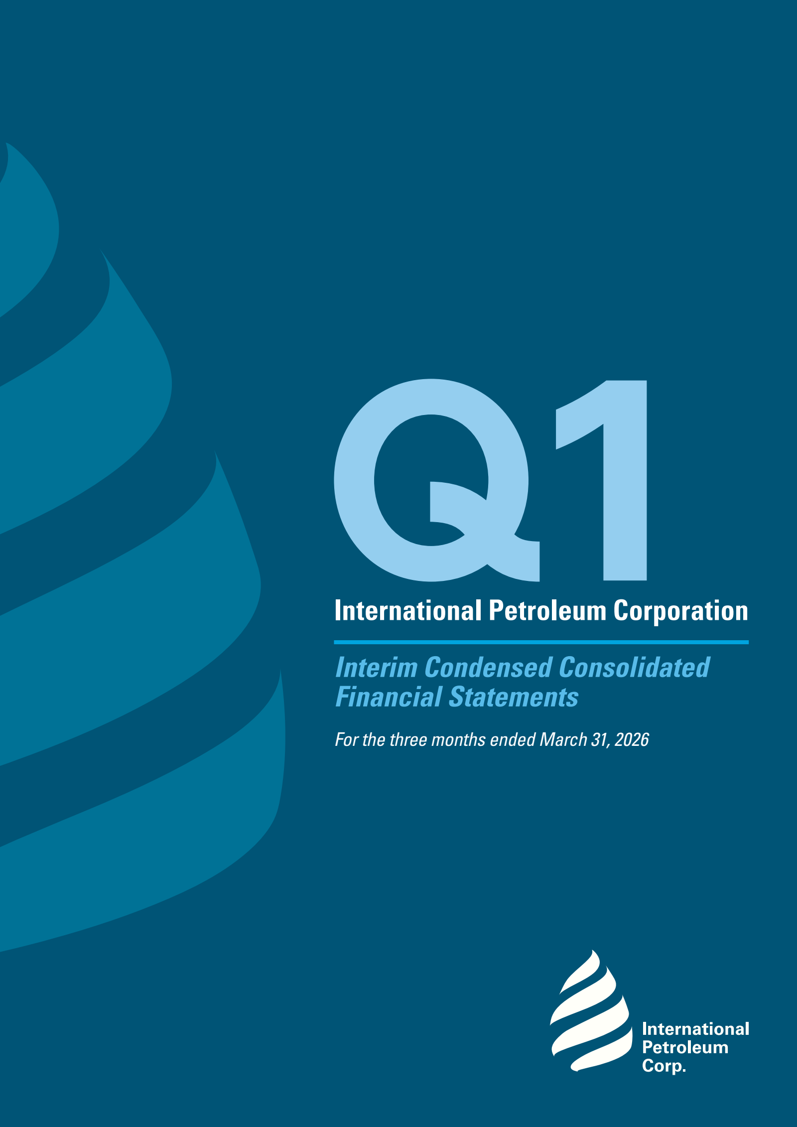 International Petroleum's Q1 2026 Interim report