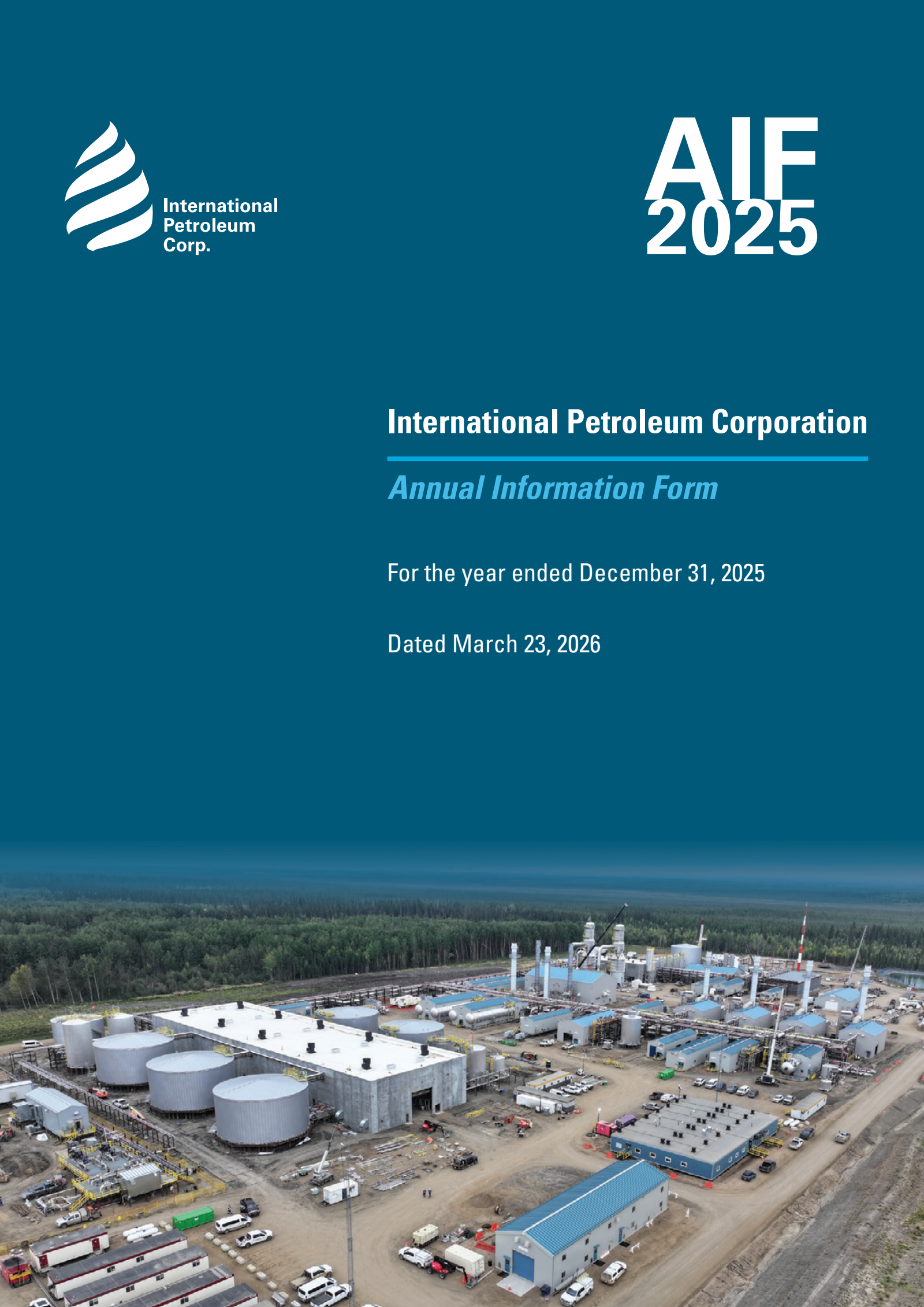 International Petroleum's Q4 2025 Annual report