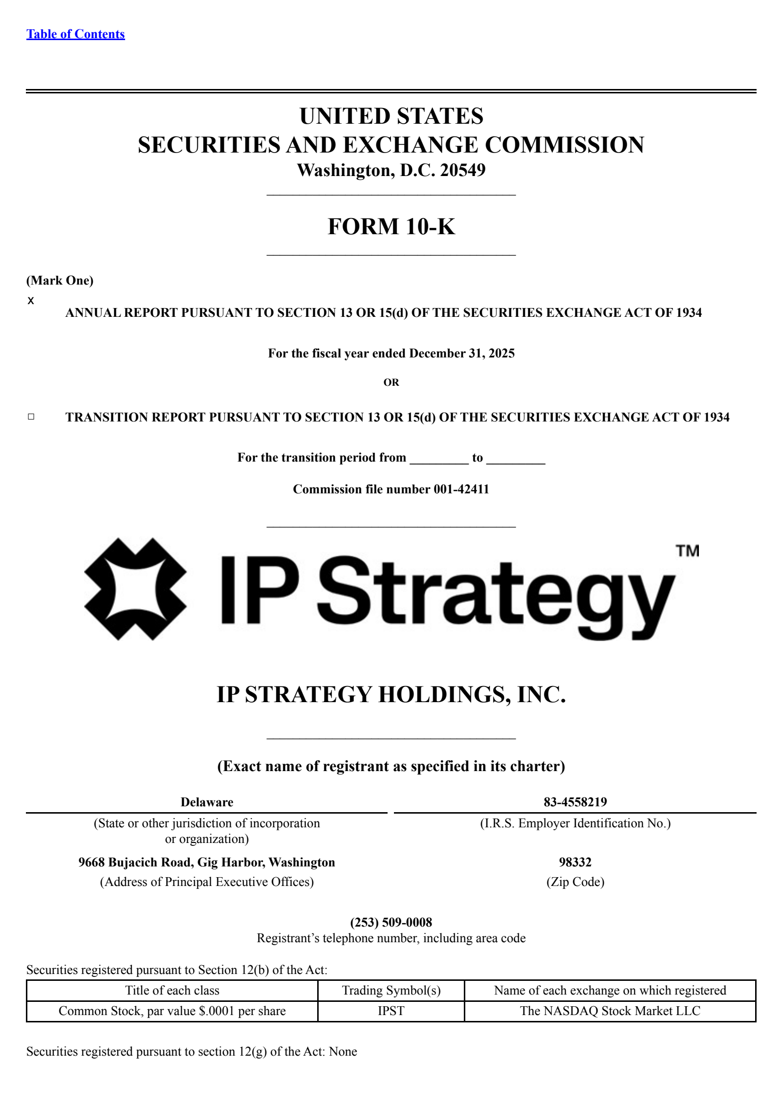 Heritage Distilling's Q4 2025 Annual report