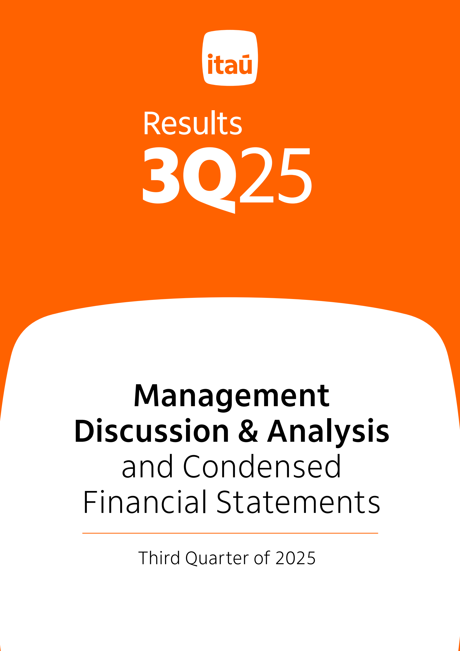 Itau Unibanco's Q3 2025 Earnings Release