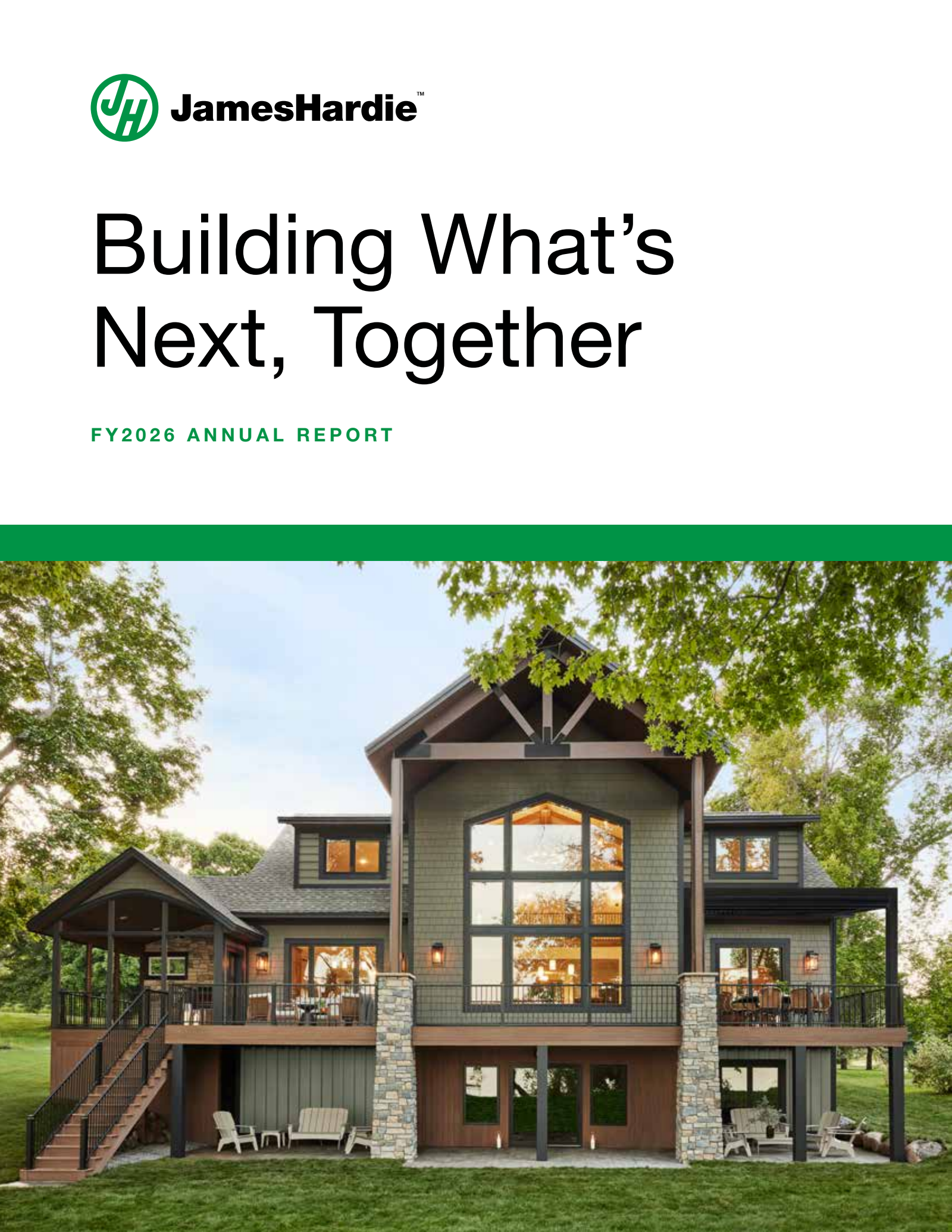 James Hardie Industries' Q4 2026 Annual report