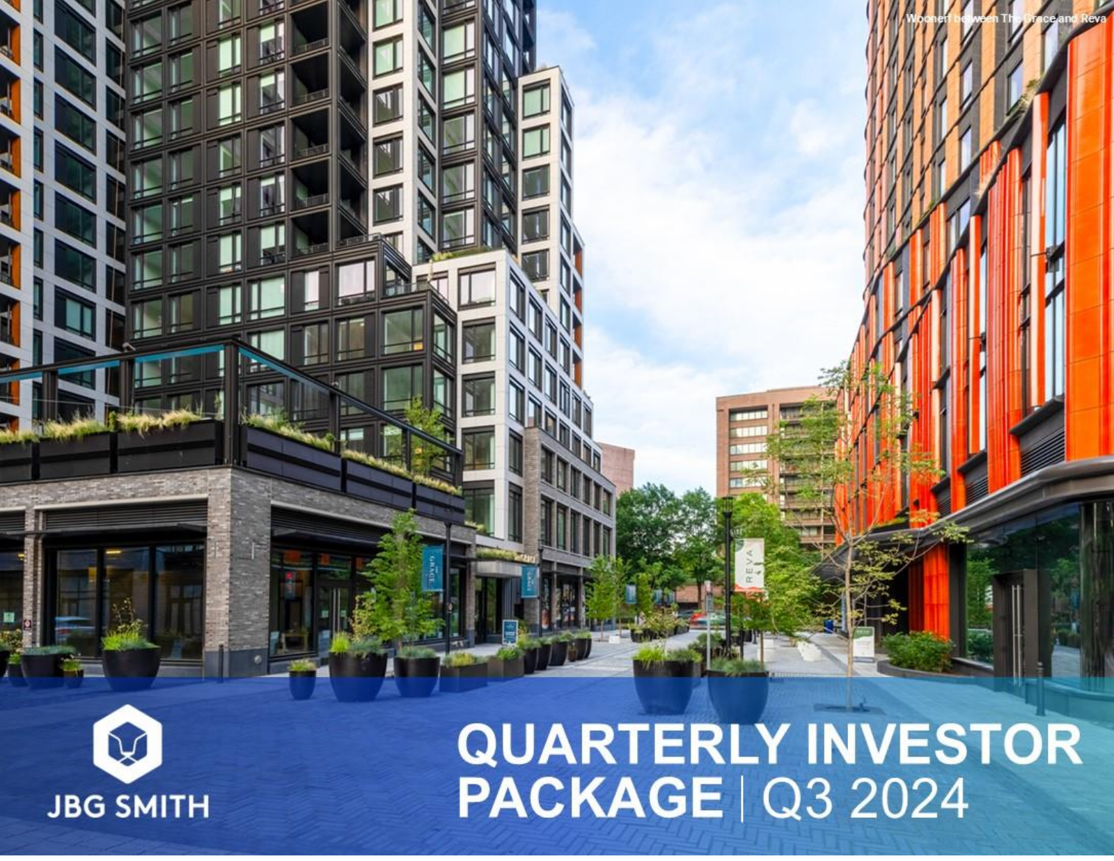 JBG SMITH Properties' Q3 2024 Earnings Release