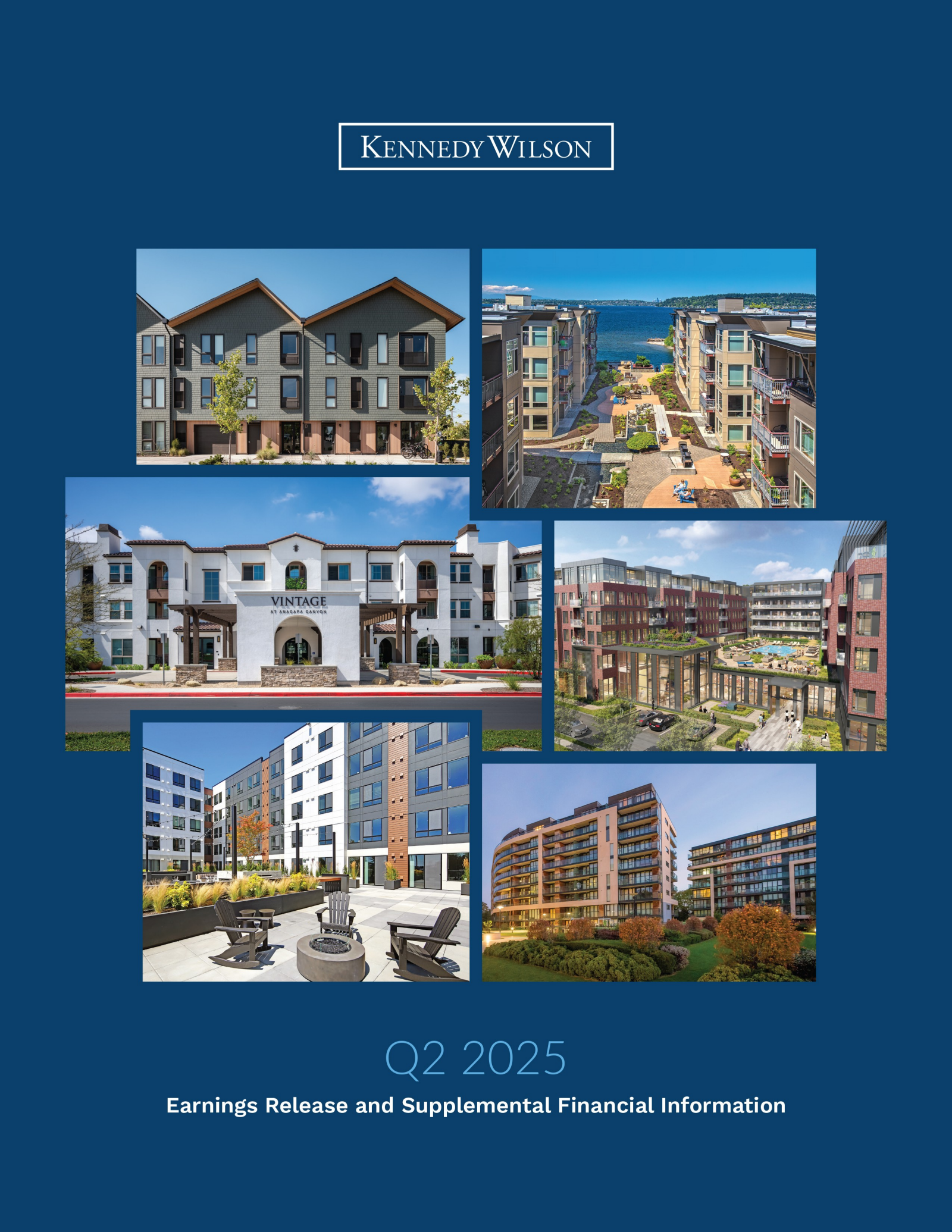 Kennedy-Wilson's Q2 2025 Press Release