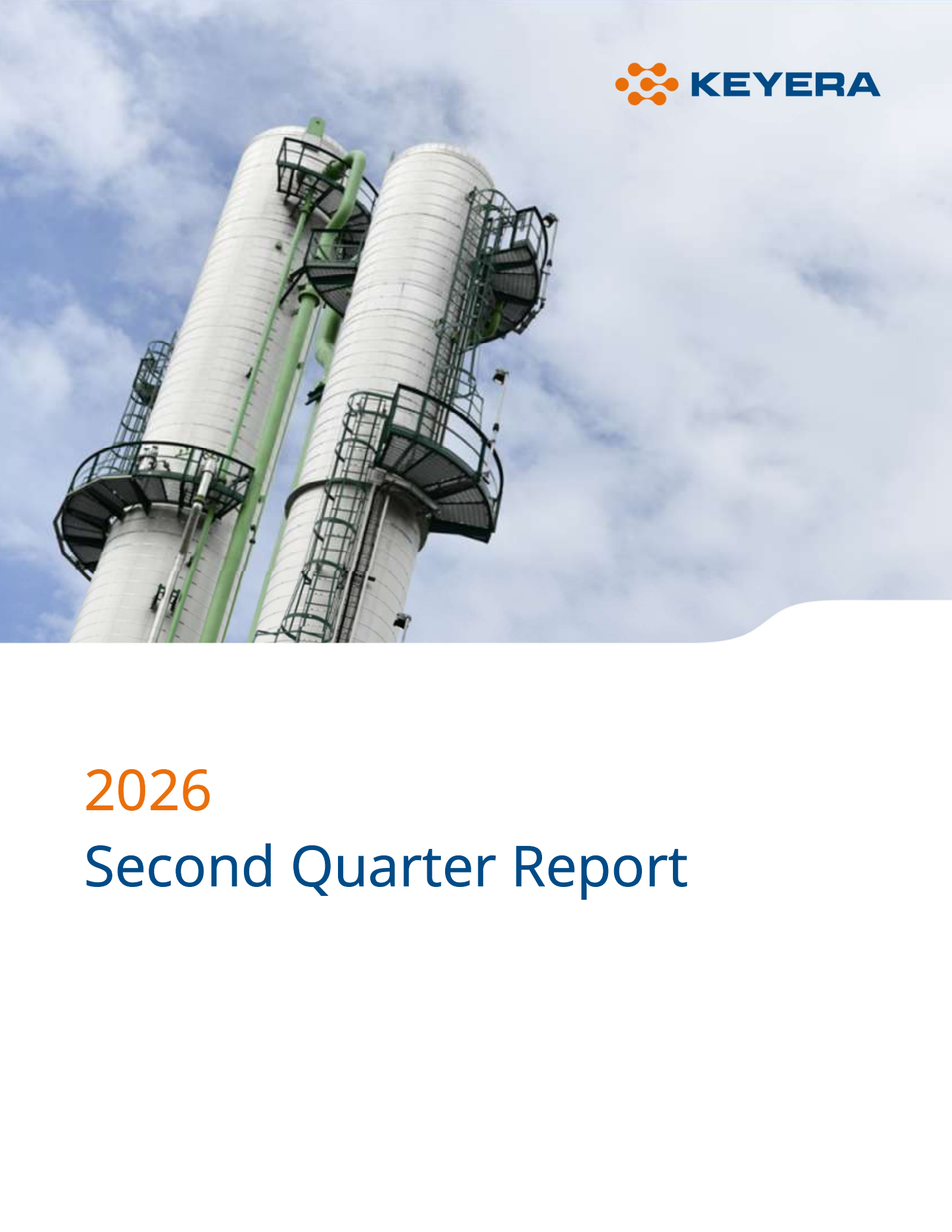Keyera's Q2 2026 Interim report