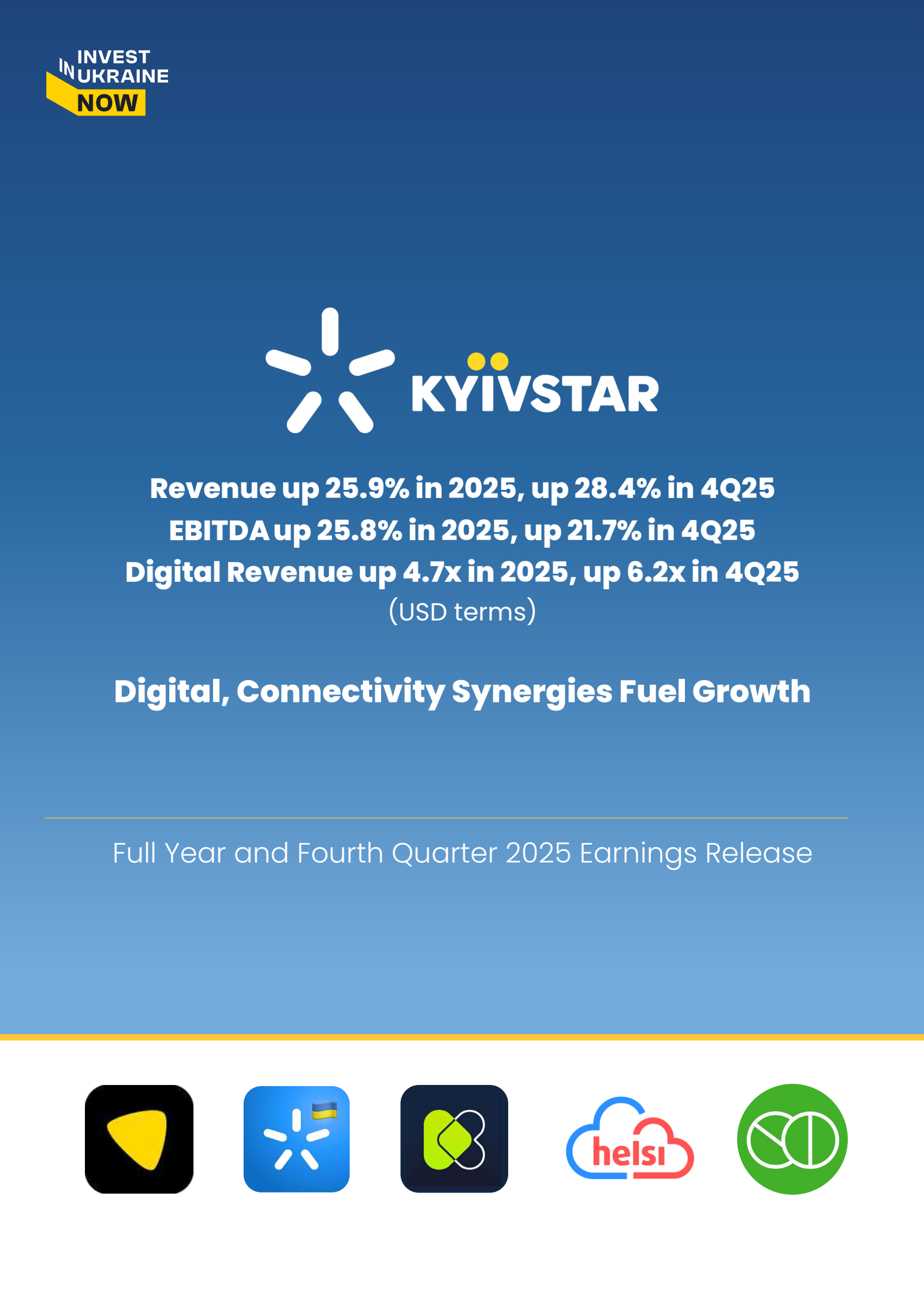 Kyivstar Group's Q4 2025 Press Release