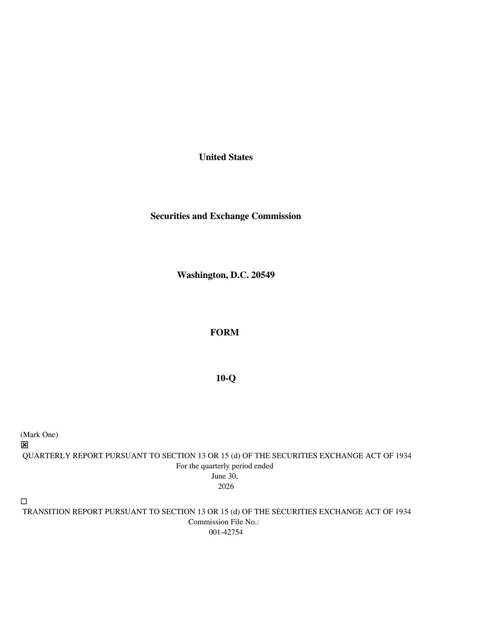 Lake Shore Bancorp's Q2 2026 Quarterly report