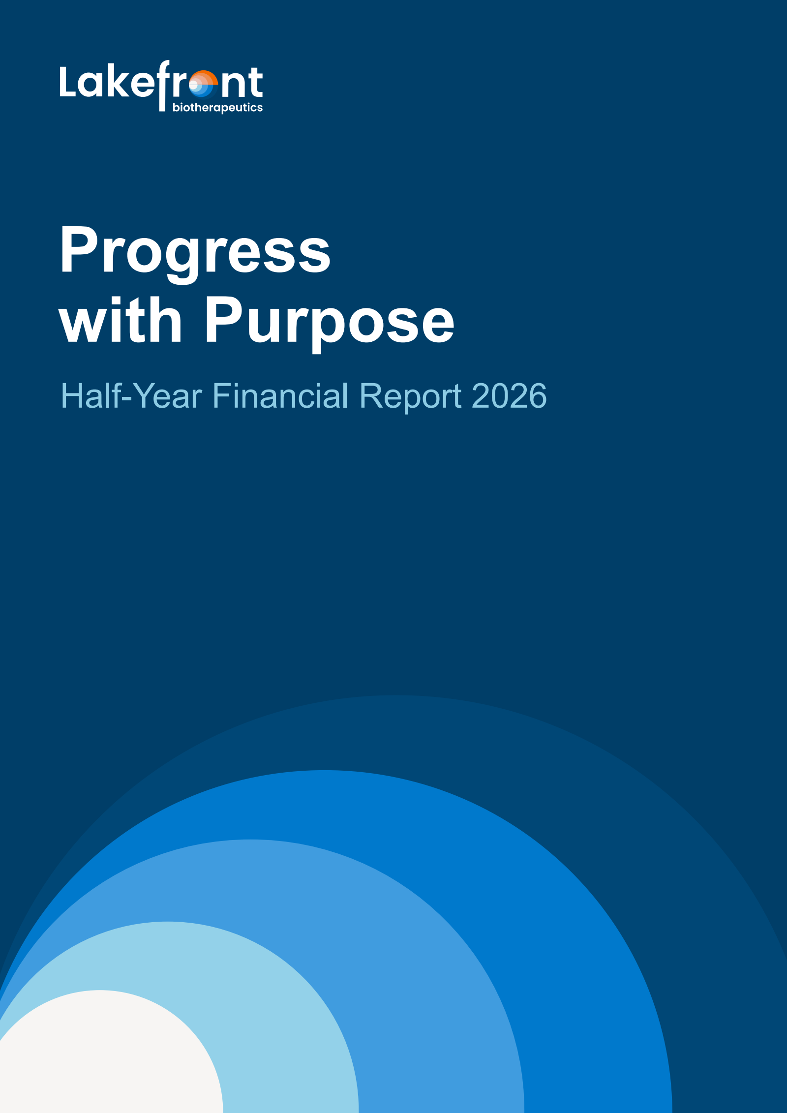 Lakefront Biotherapeutics American Depositary Shares' Q2 2026 Interim report