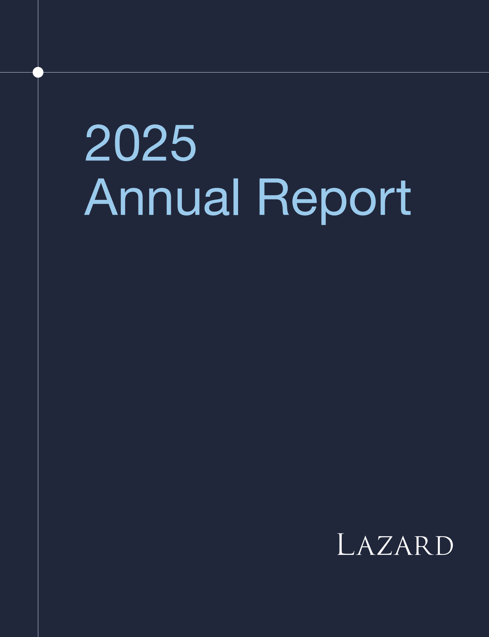 Lazard's Q4 2025 Annual report