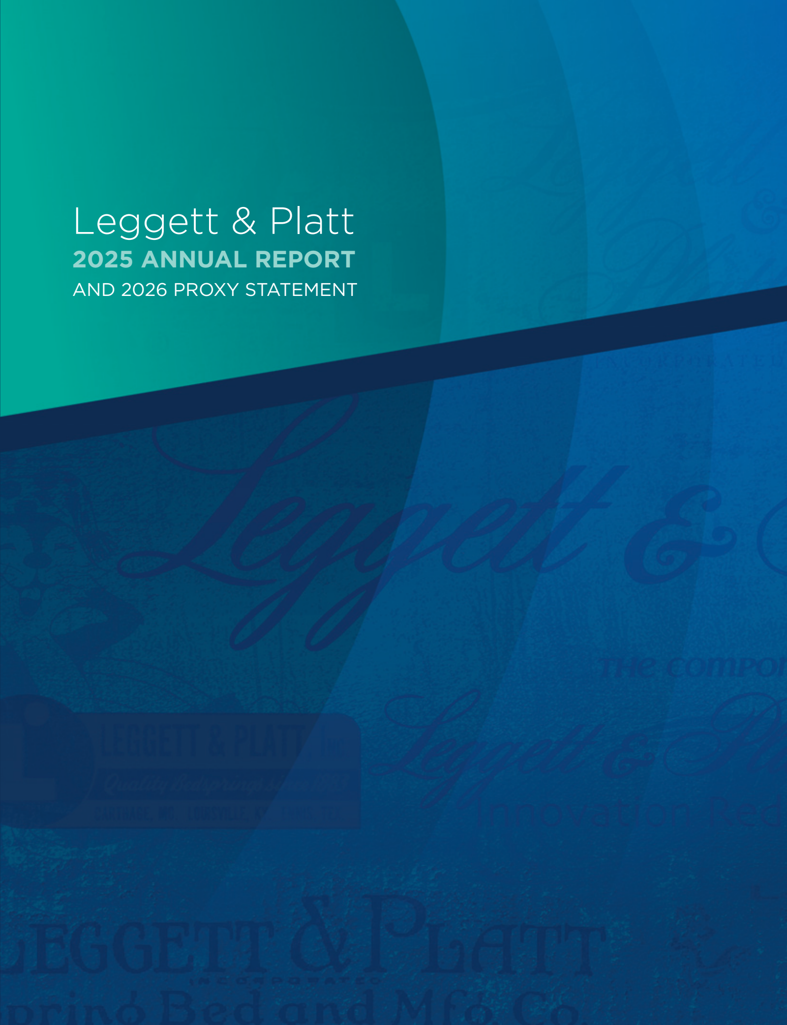 Leggett & Platt's Q4 2025 Annual report