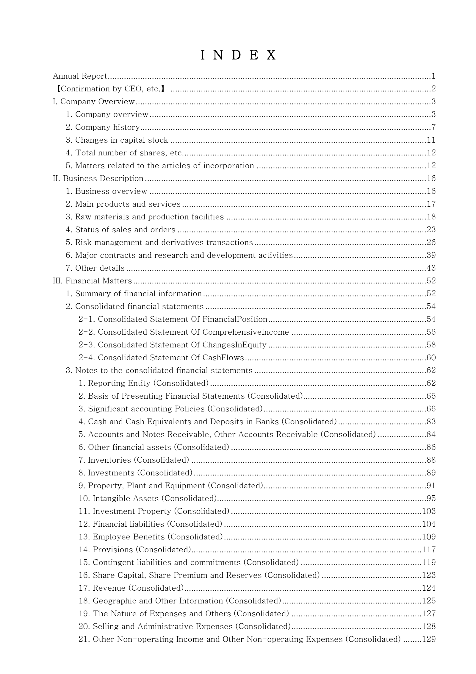 LG Display's Q4 2025 Annual report