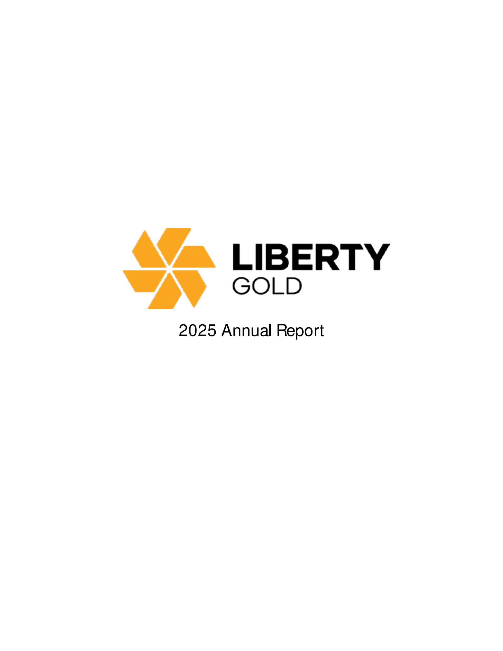 Liberty Gold's Q4 2025 Annual report